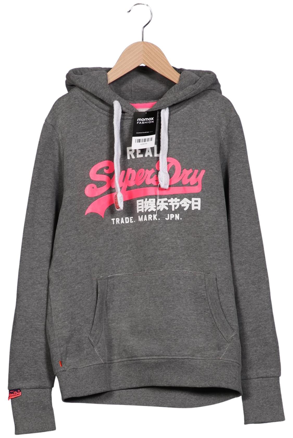 

Superdry Damen Kapuzenpullover, grau, Gr. 42