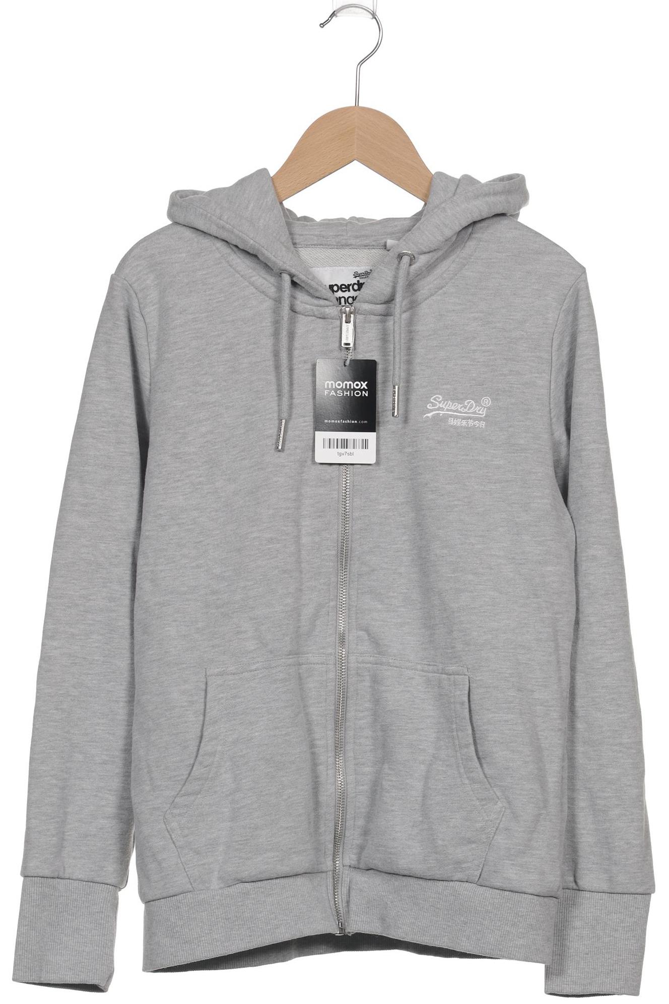 

Superdry Damen Kapuzenpullover, grau, Gr. 42