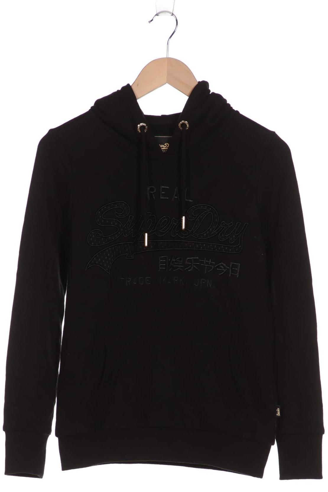 

Superdry Damen Kapuzenpullover, schwarz, Gr. 38