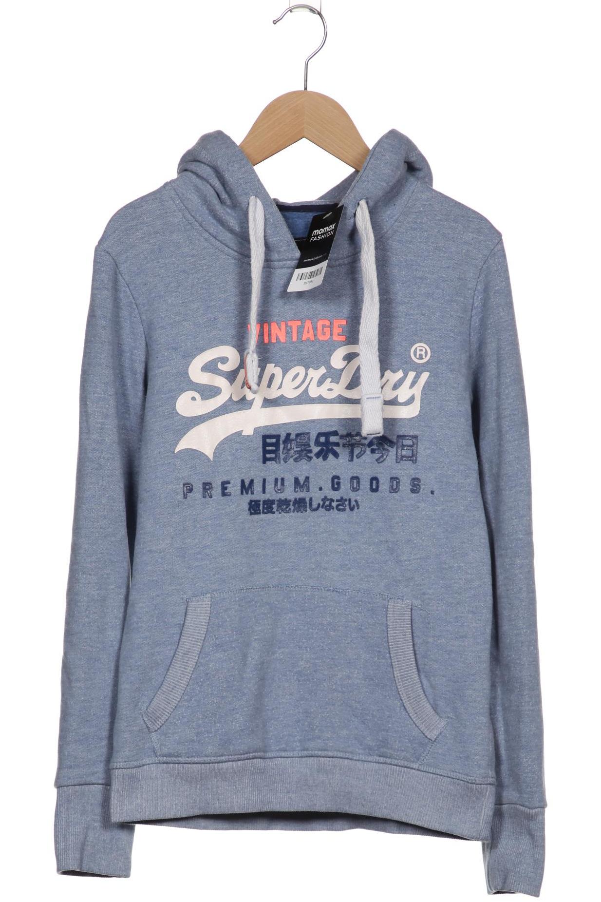 

Superdry Damen Kapuzenpullover, blau