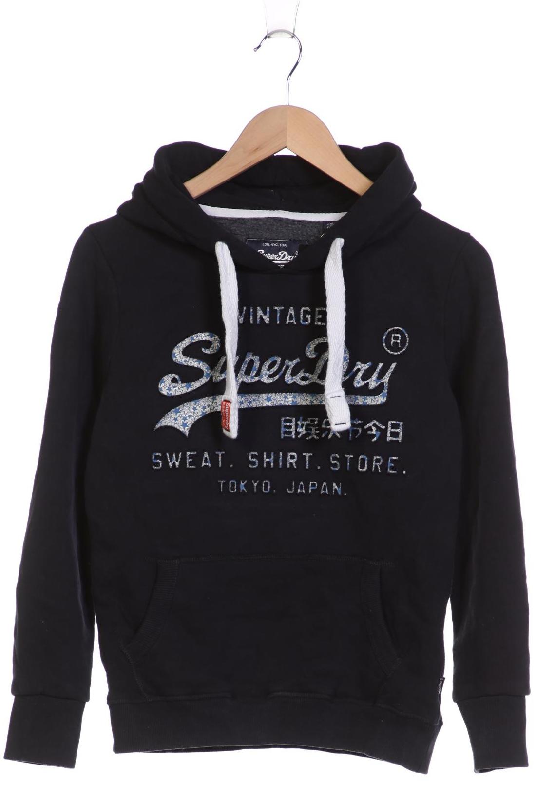 

Superdry Damen Kapuzenpullover, marineblau, Gr. 38