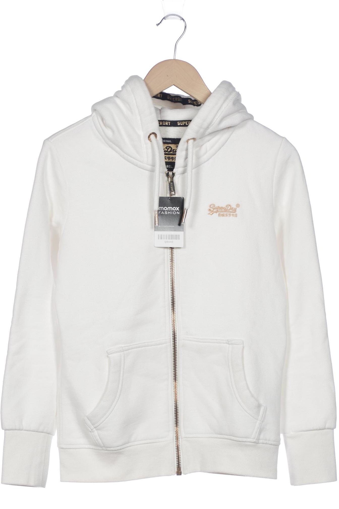 

Superdry Damen Kapuzenpullover, weiß, Gr. 38