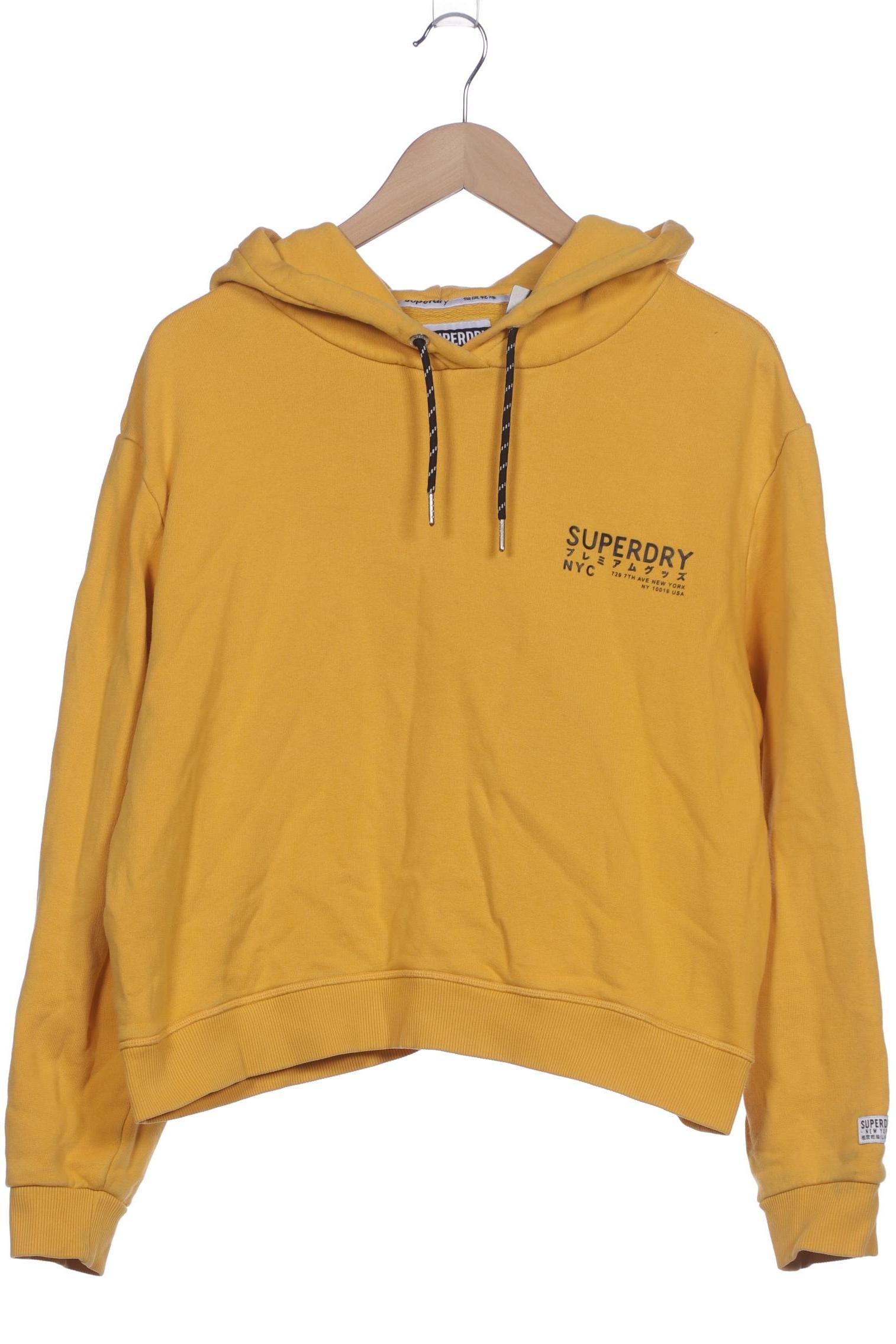 

Superdry Damen Kapuzenpullover, gelb, Gr. 44