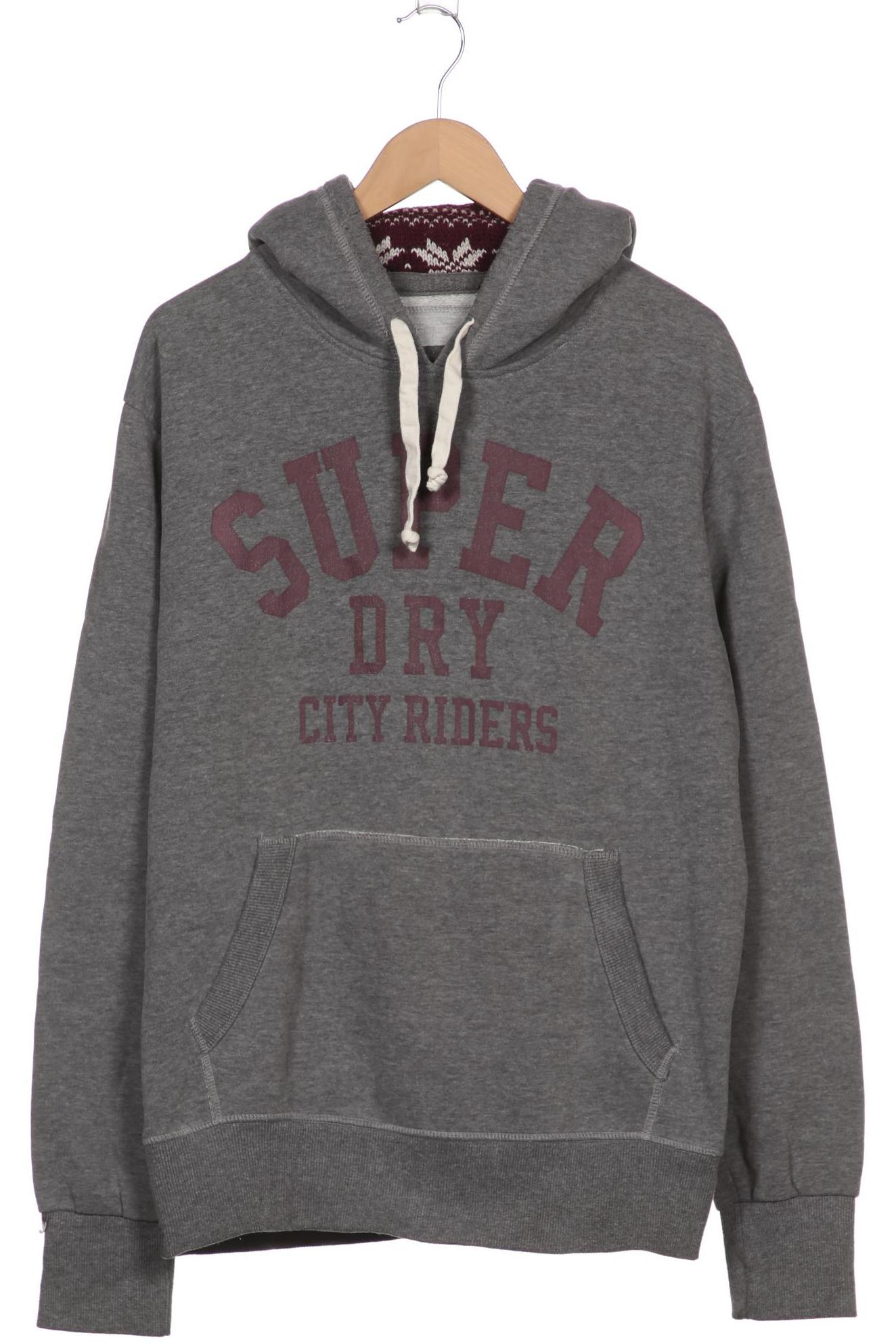 

Superdry Damen Kapuzenpullover, grau, Gr. 44