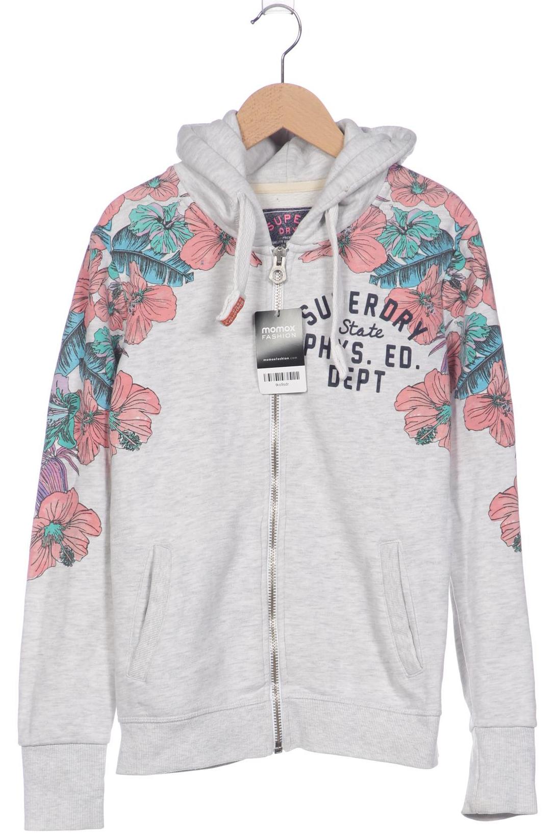 

Superdry Damen Kapuzenpullover, grau, Gr. 40