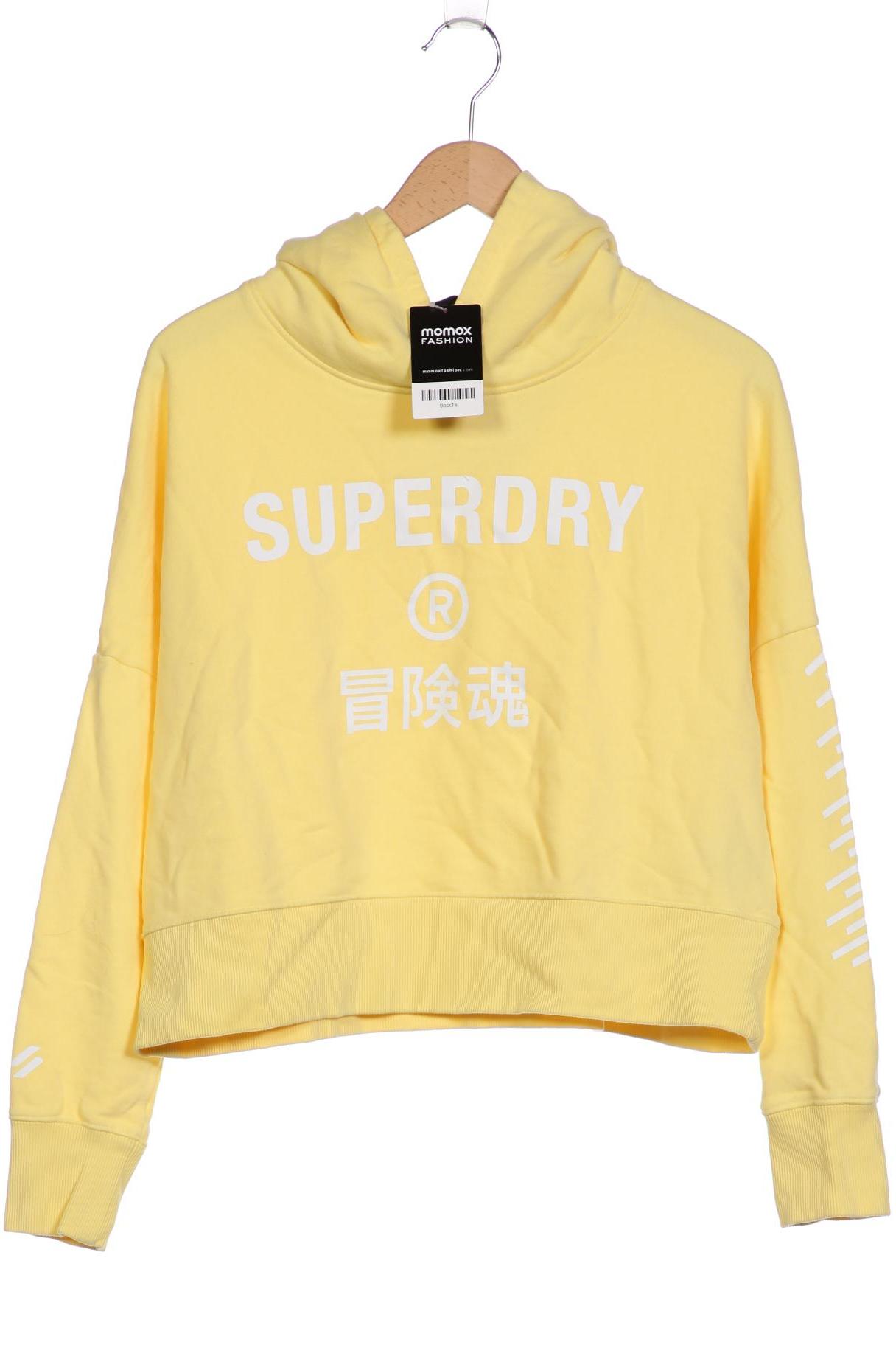 

Superdry Damen Kapuzenpullover, gelb, Gr. 42