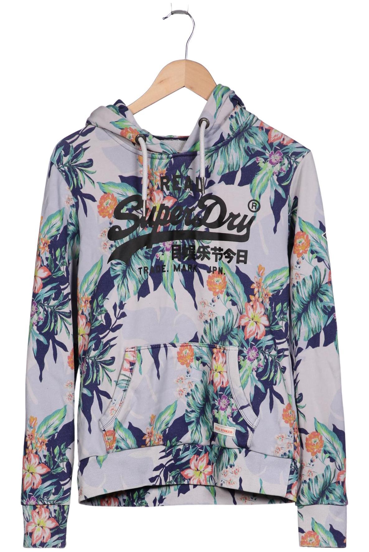 

Superdry Damen Kapuzenpullover, grau, Gr. 38