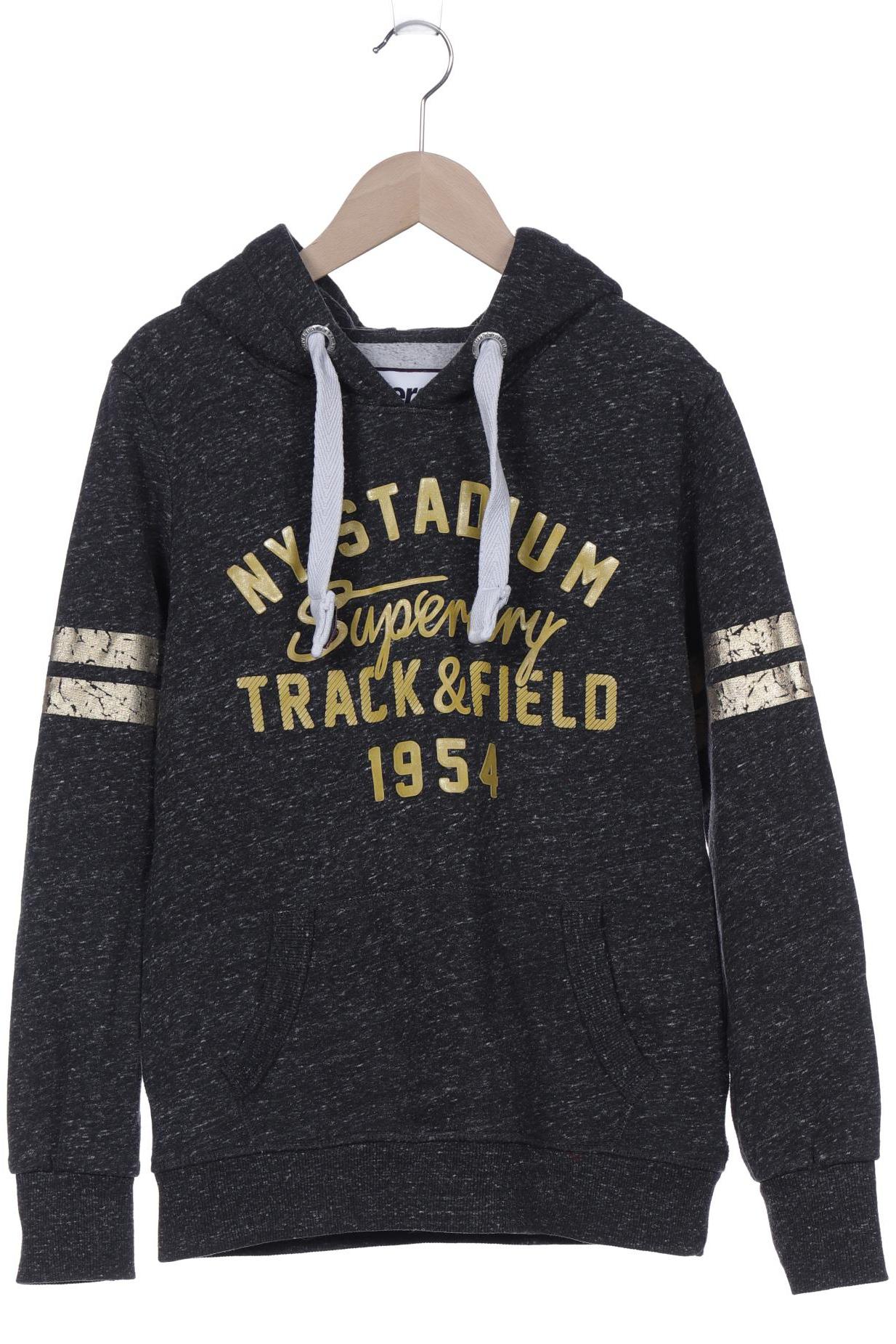 

Superdry Damen Kapuzenpullover, grau, Gr. 40