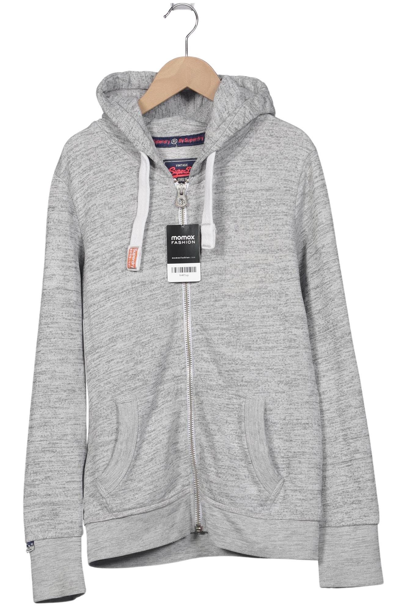 

Superdry Damen Kapuzenpullover, grau, Gr. 42