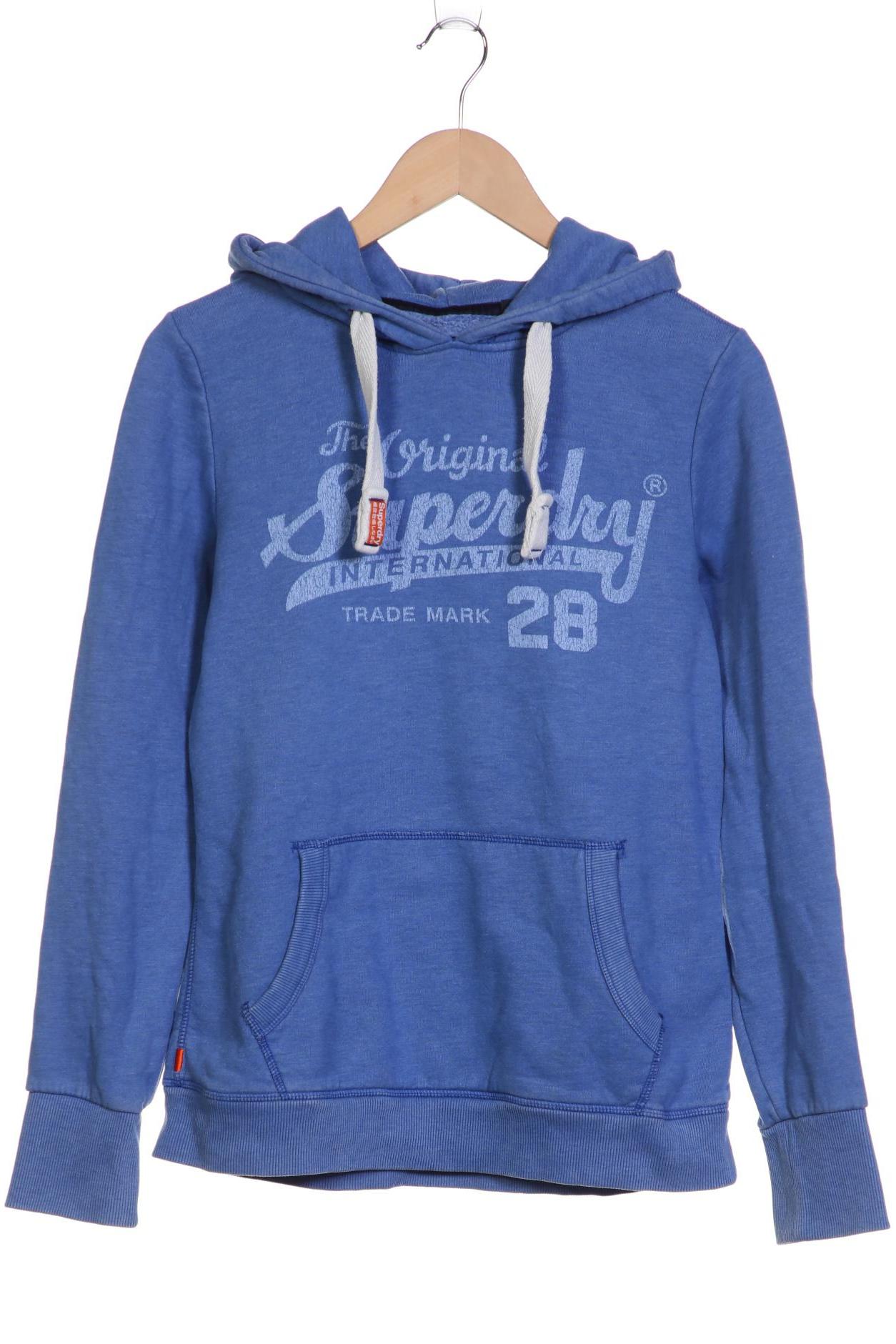 

Superdry Damen Kapuzenpullover, blau