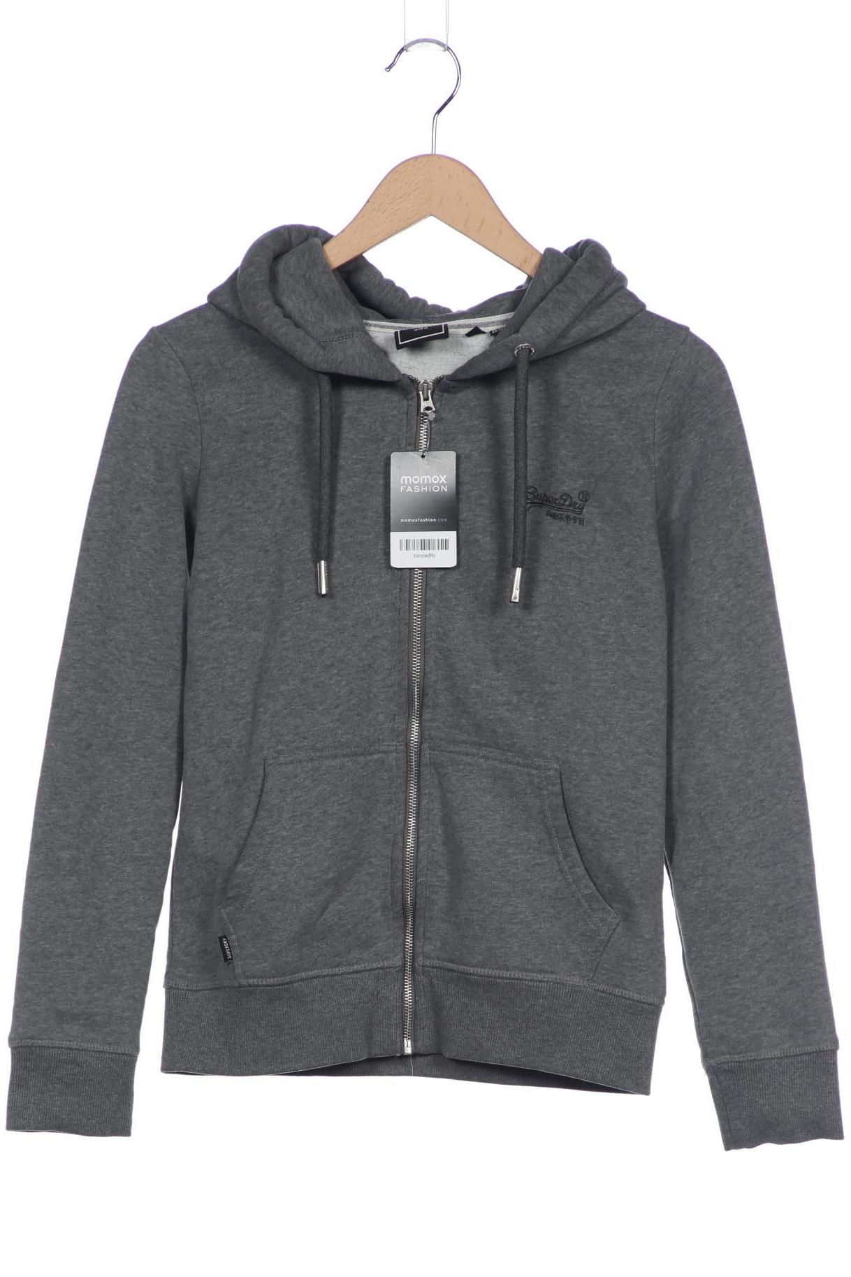 

Superdry Damen Kapuzenpullover, grau, Gr. 38