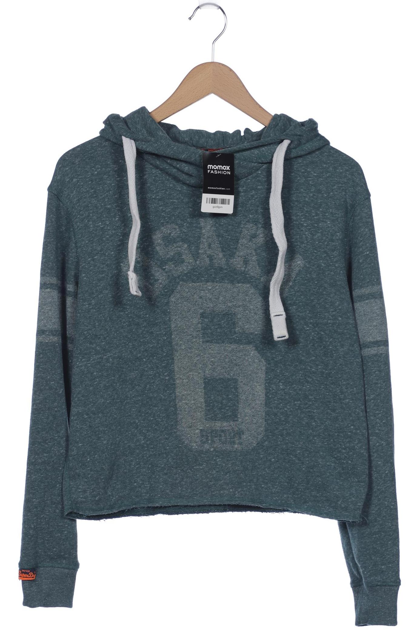 

Superdry Damen Kapuzenpullover, grün, Gr. 36