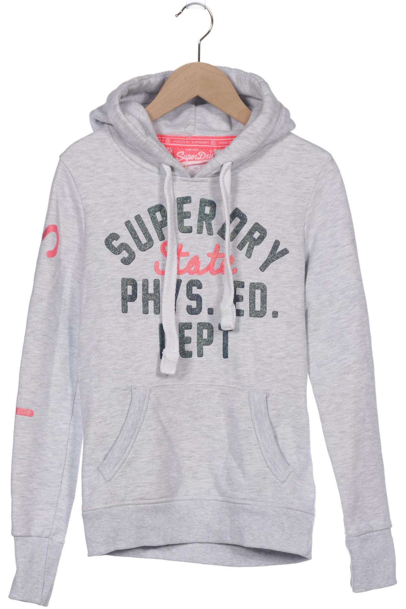 

Superdry Damen Kapuzenpullover, grau