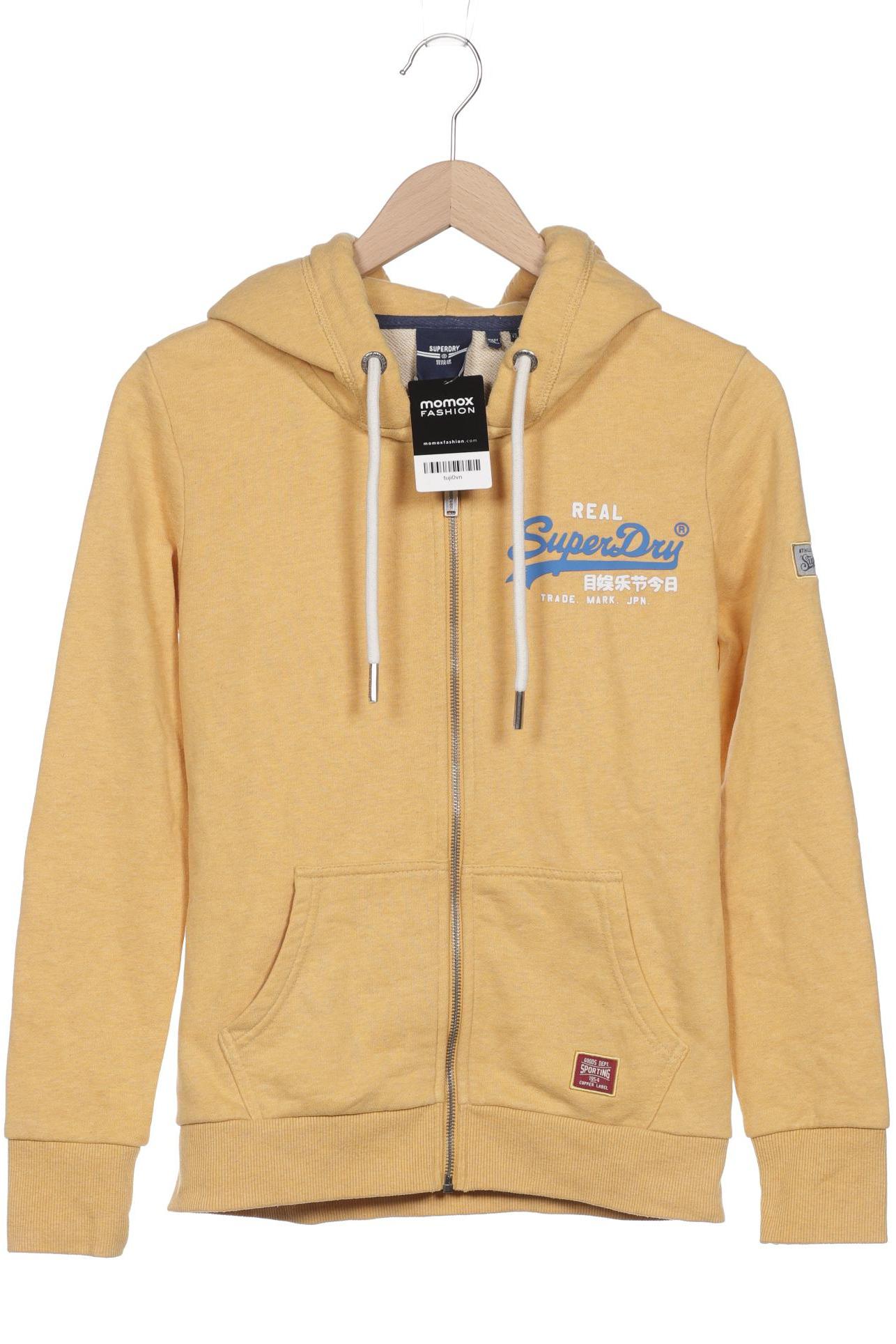 

Superdry Damen Kapuzenpullover, gelb