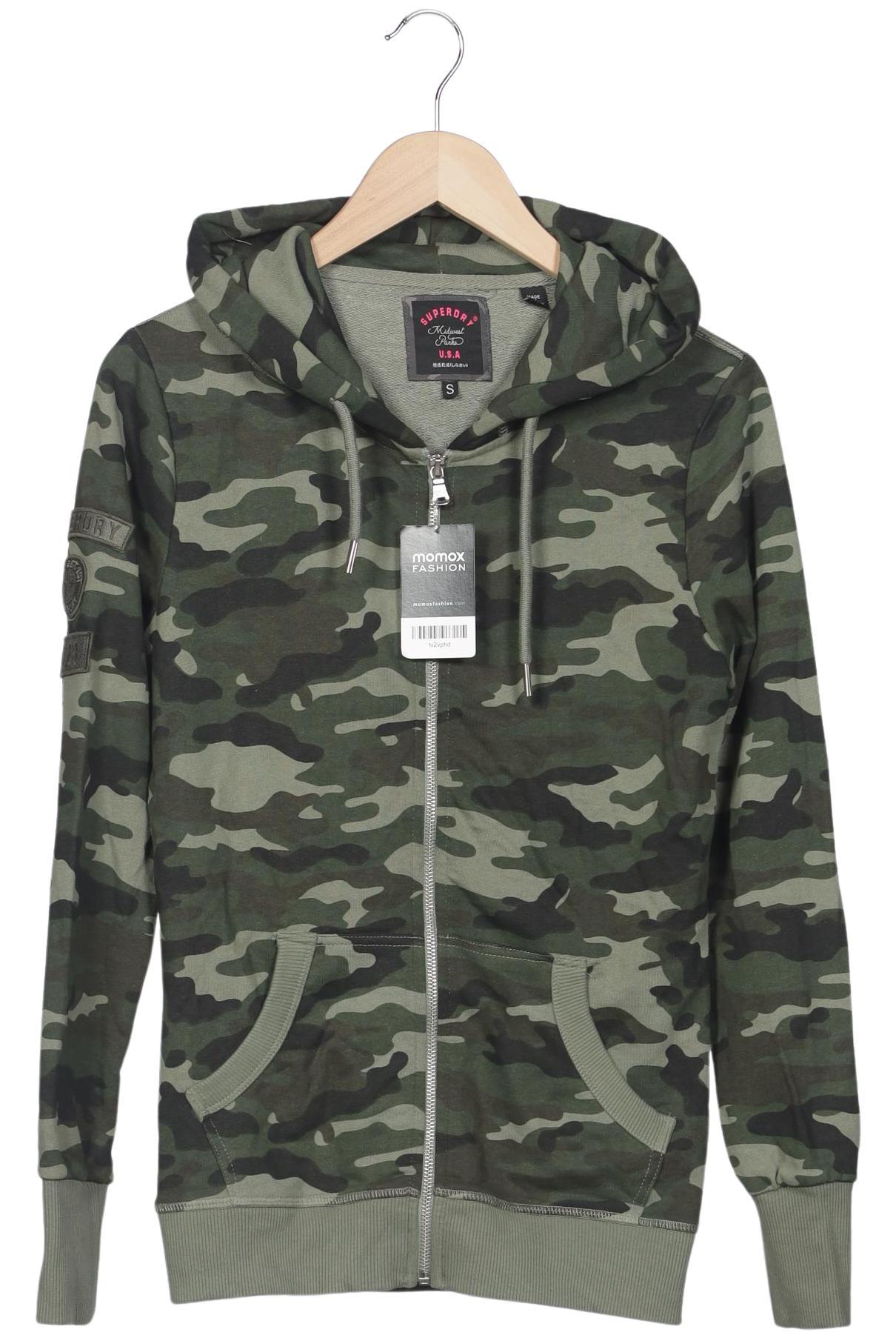 

Superdry Damen Kapuzenpullover, grün, Gr. 36