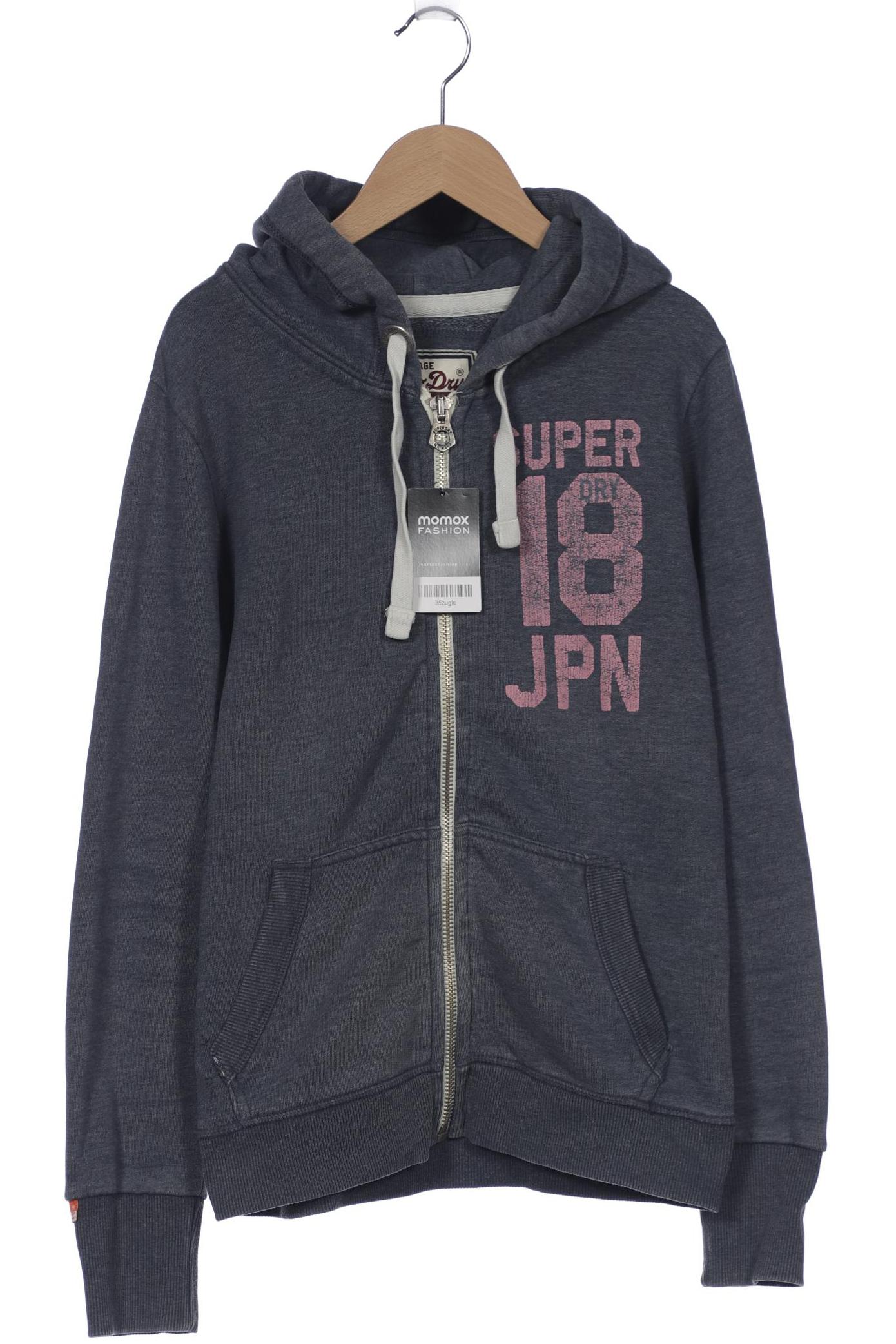 

Superdry Damen Kapuzenpullover, blau, Gr. 42