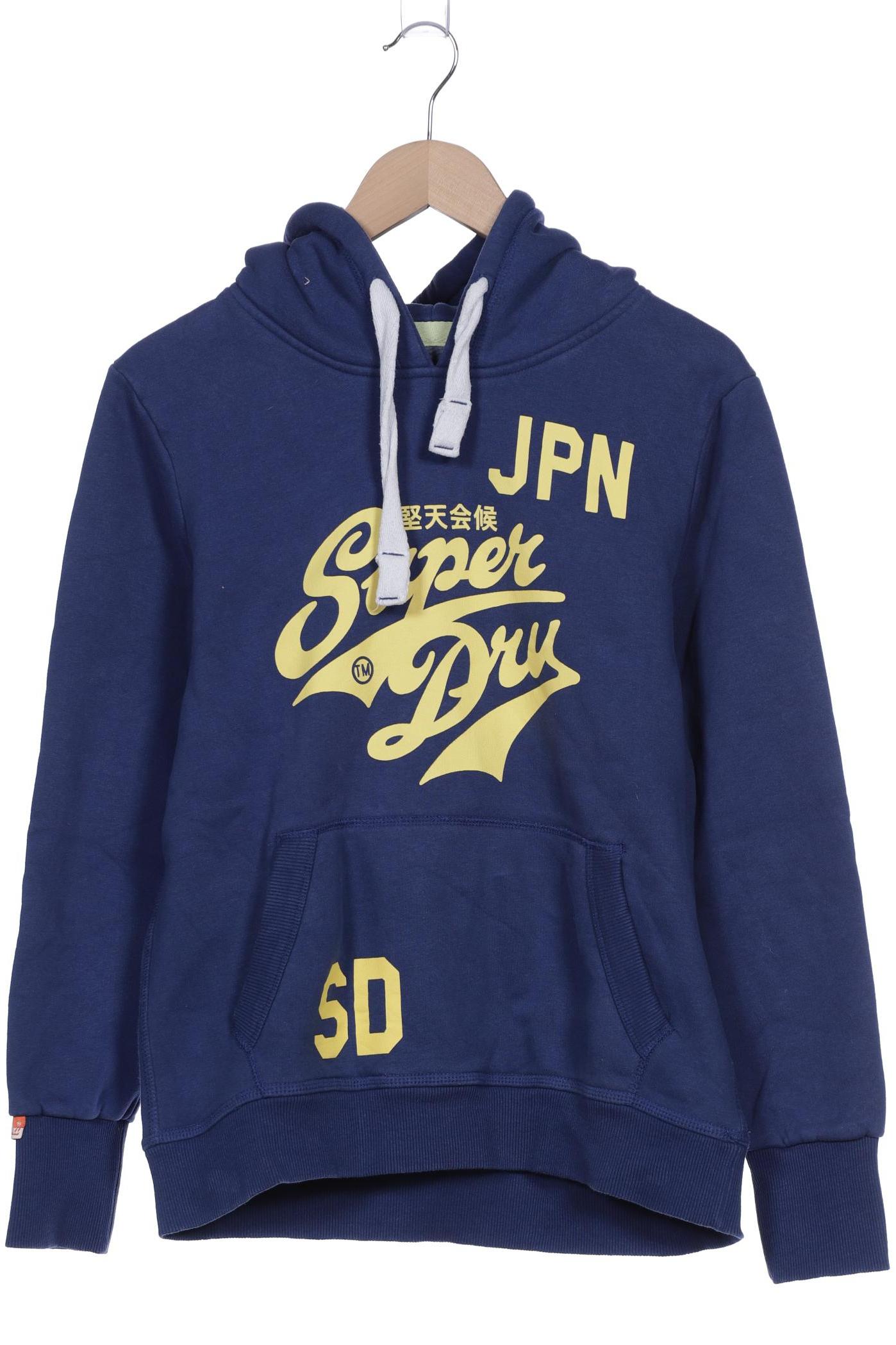 

Superdry Damen Kapuzenpullover, blau, Gr. 44