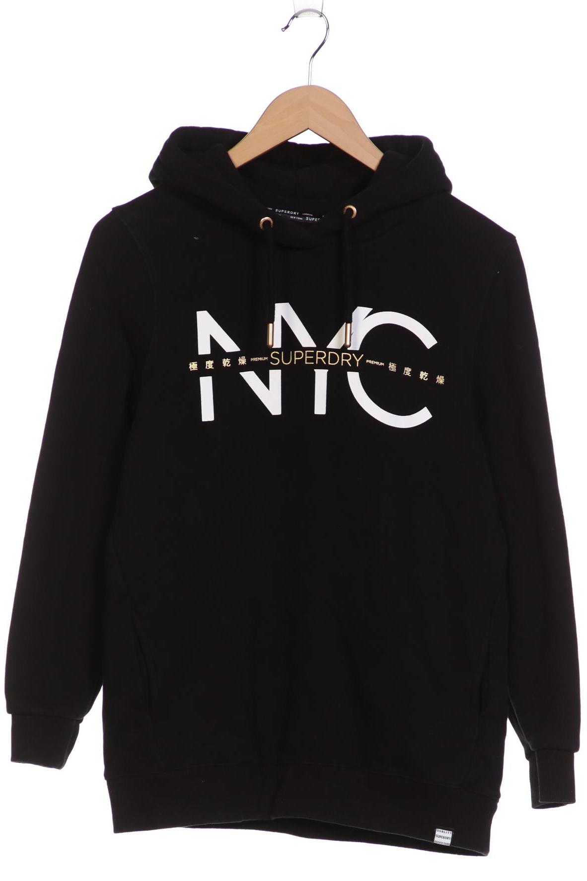 

Superdry Damen Kapuzenpullover, schwarz, Gr. 38