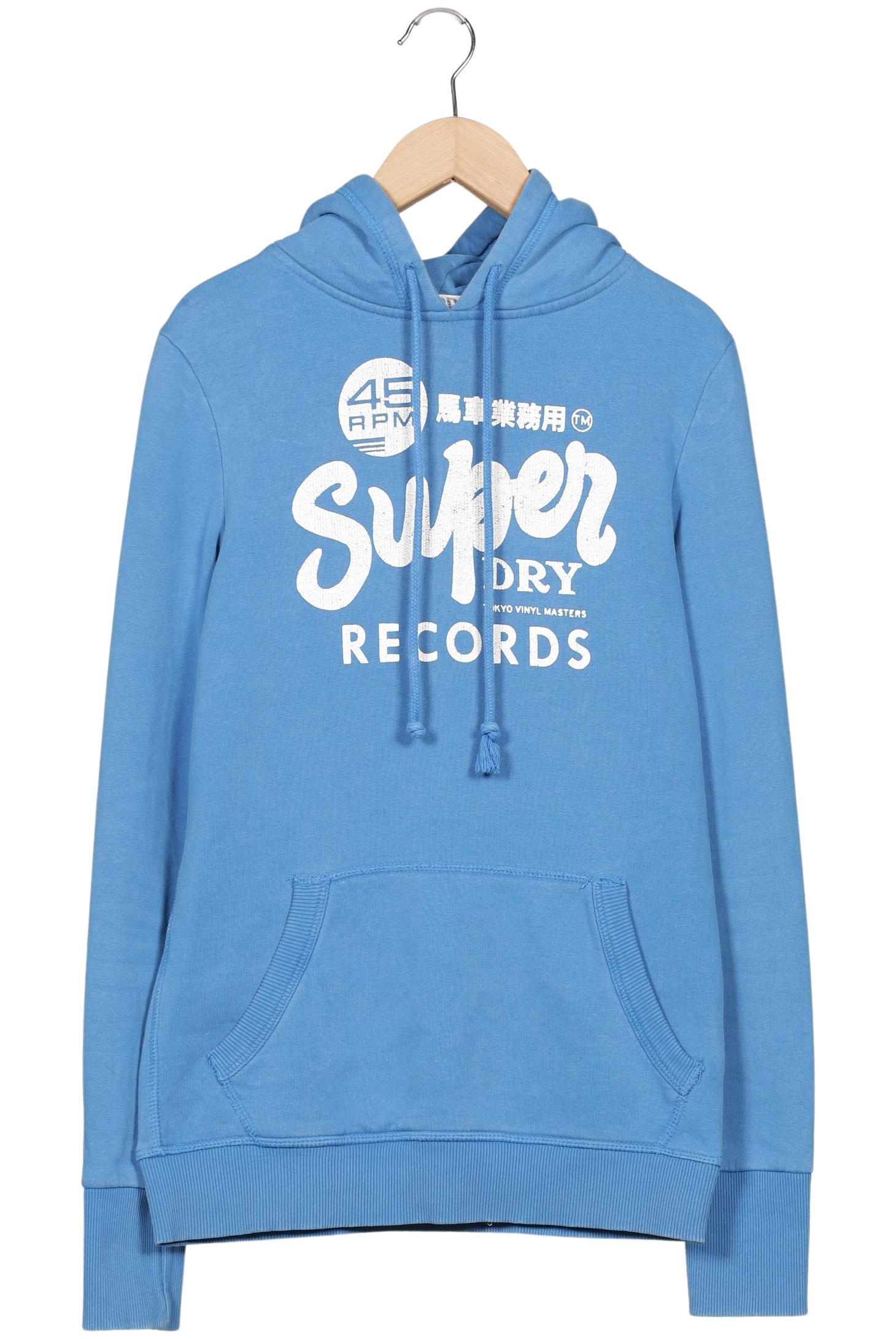 

Superdry Damen Kapuzenpullover, hellblau, Gr. 36