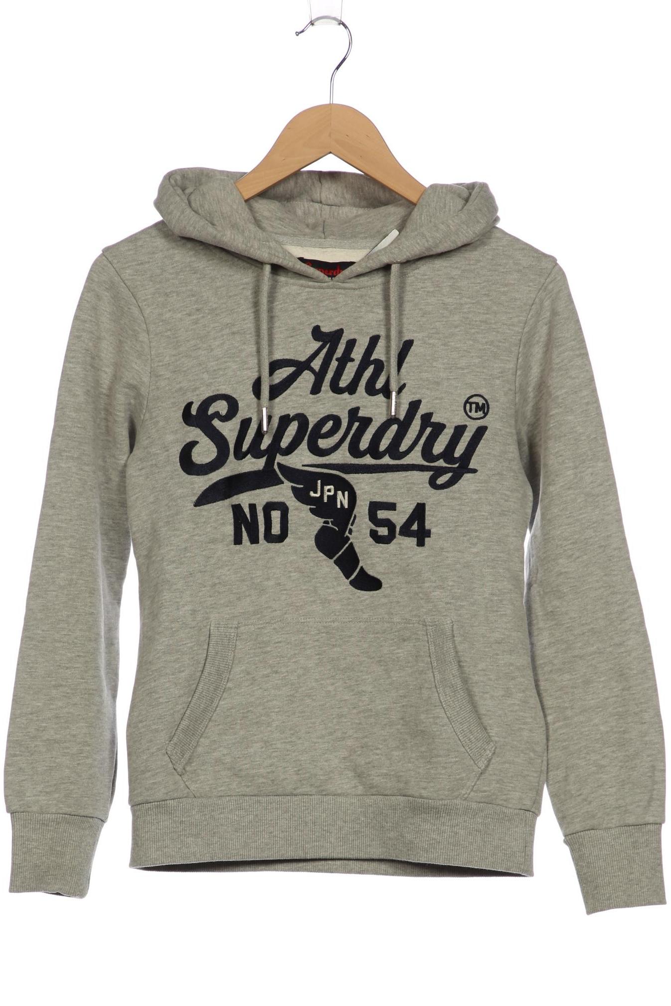 

Superdry Damen Kapuzenpullover, grau, Gr. 38