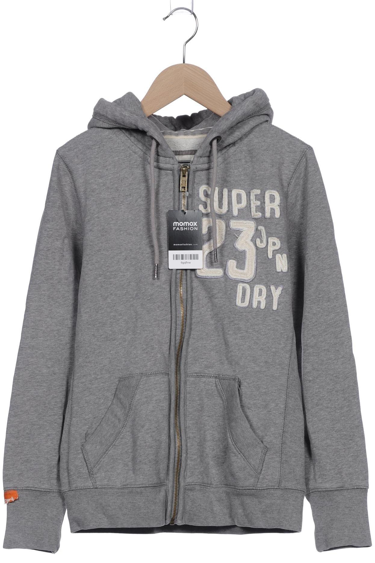 

Superdry Damen Kapuzenpullover, grau, Gr. 38