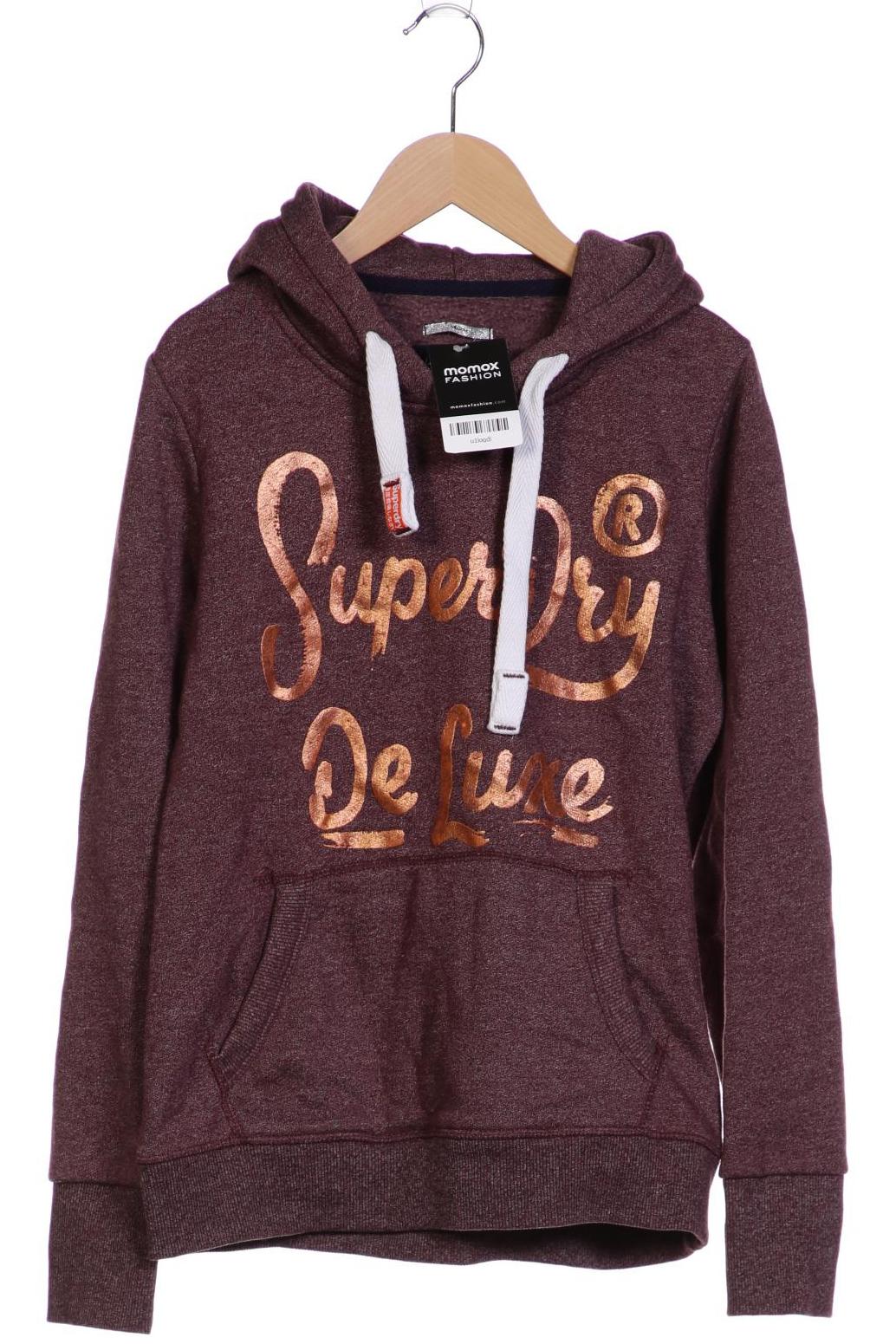 

Superdry Damen Kapuzenpullover, bordeaux, Gr. 38