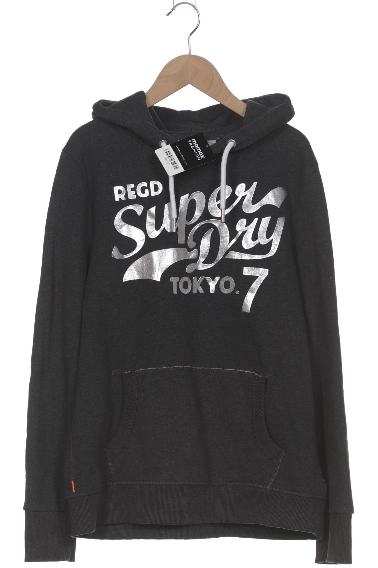 

Superdry Damen Kapuzenpullover, grau, Gr. 42