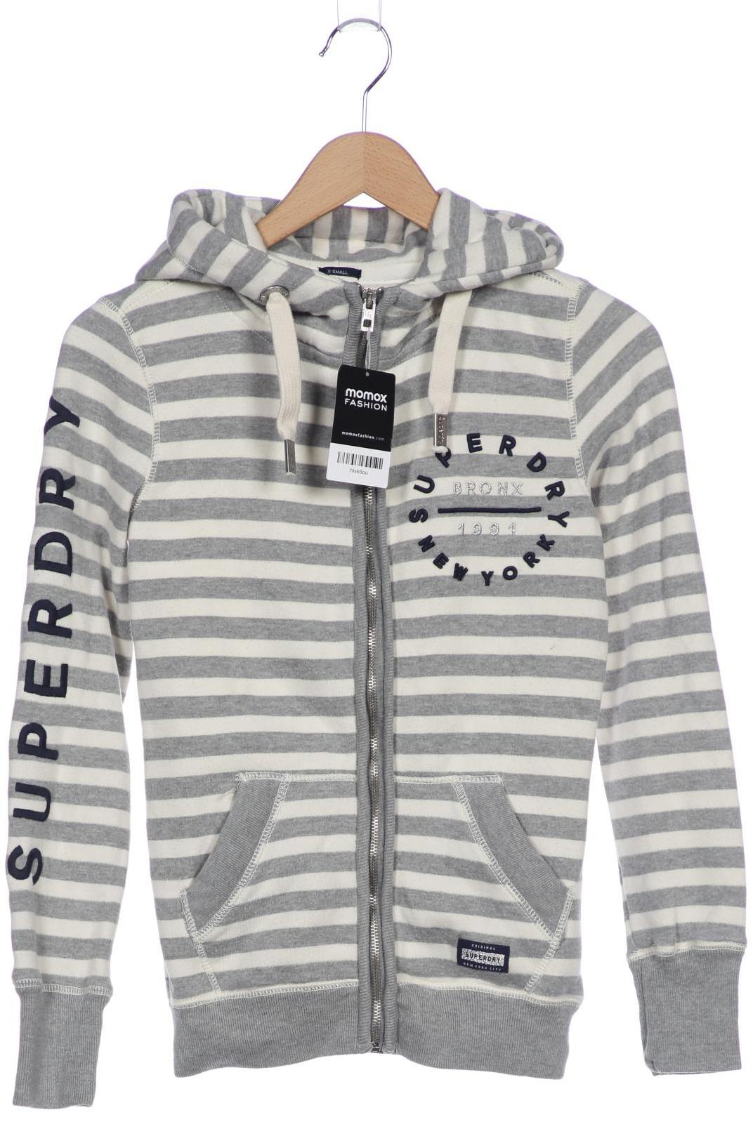 

Superdry Damen Kapuzenpullover, grau, Gr. 36