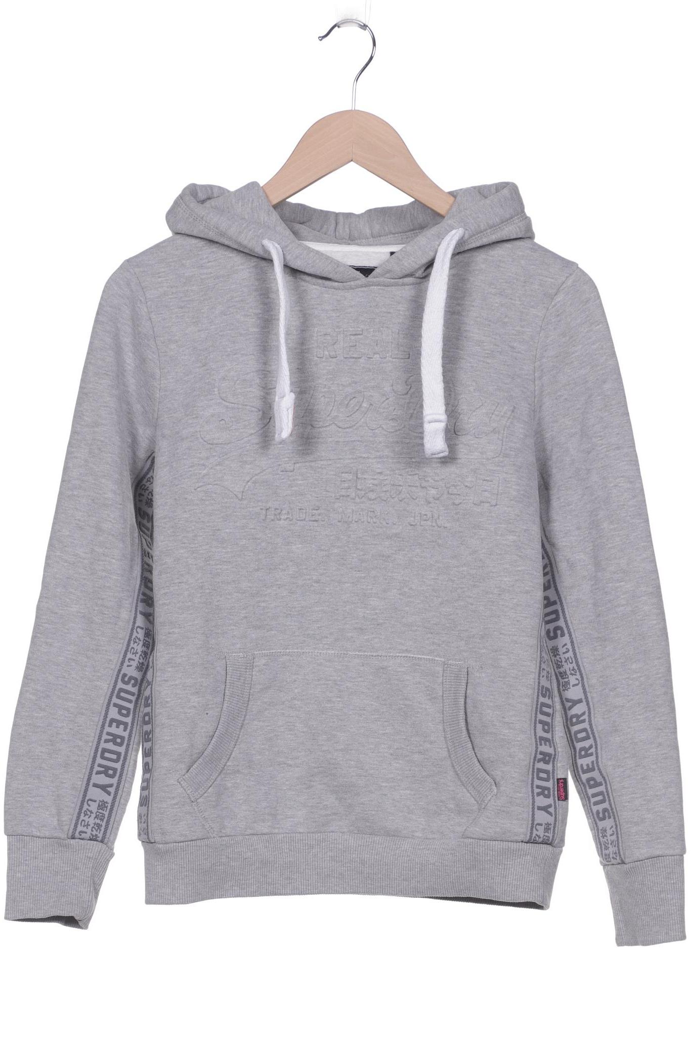 

Superdry Damen Kapuzenpullover, grau, Gr. 38