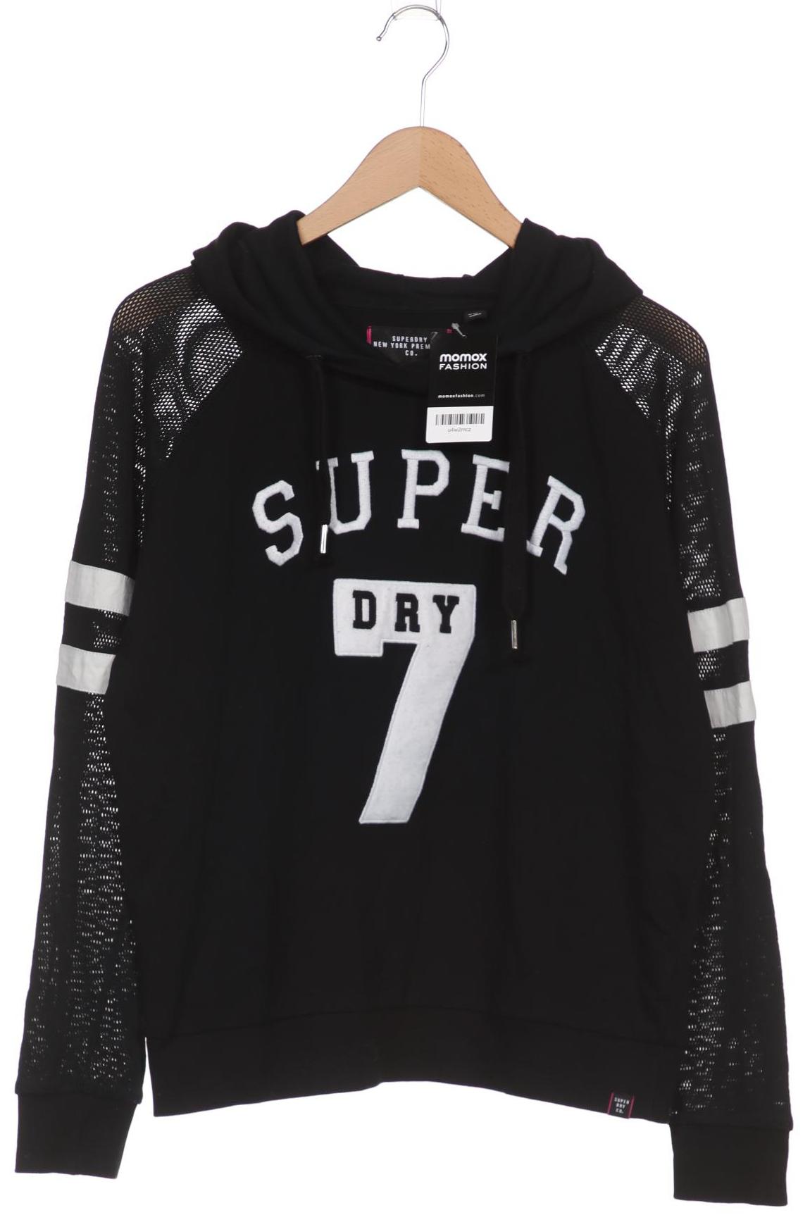 

Superdry Damen Kapuzenpullover, schwarz, Gr. 38