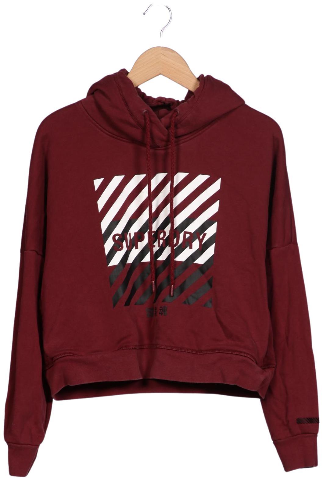 

Superdry Damen Kapuzenpullover, bordeaux, Gr. 40