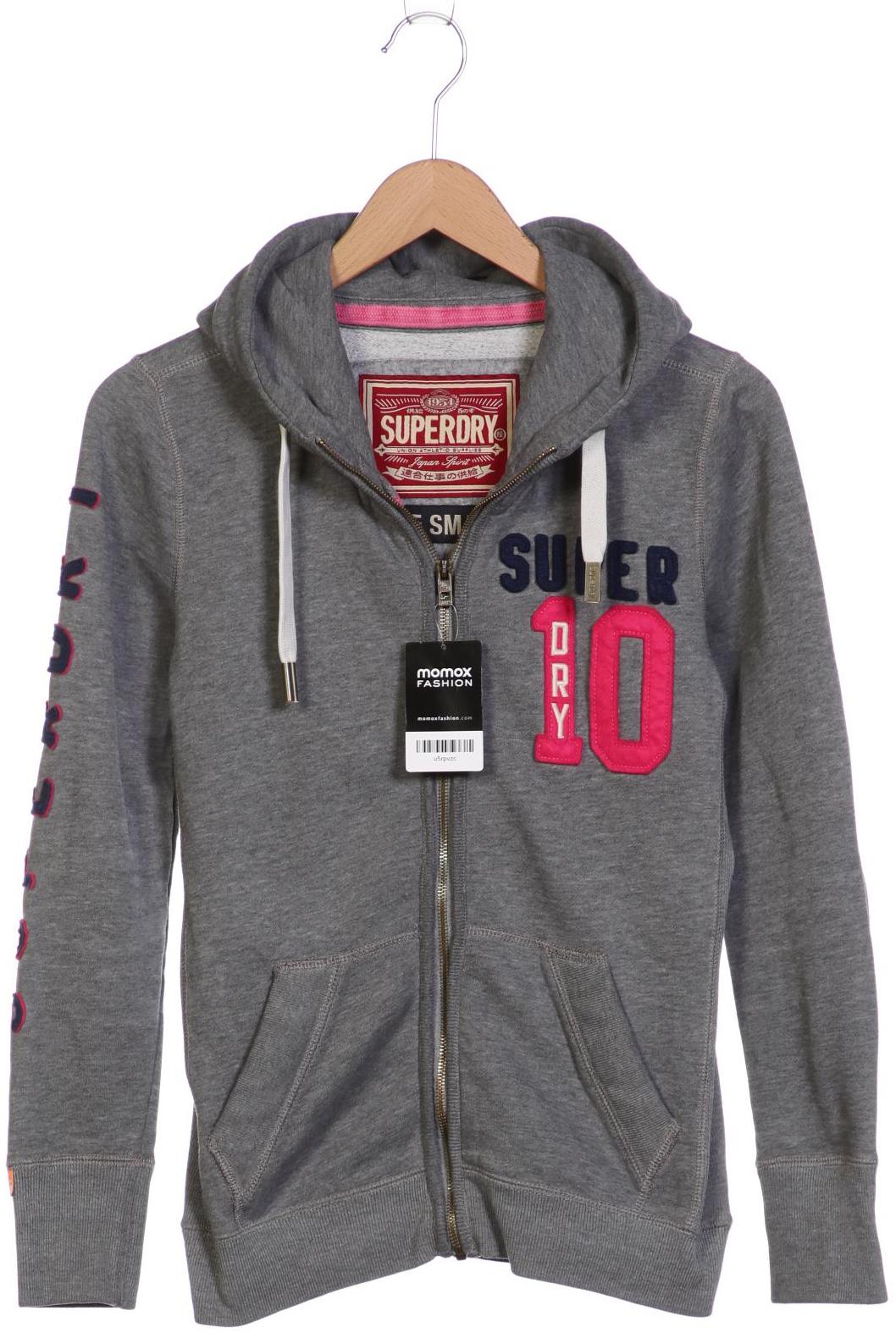 

Superdry Damen Kapuzenpullover, grau