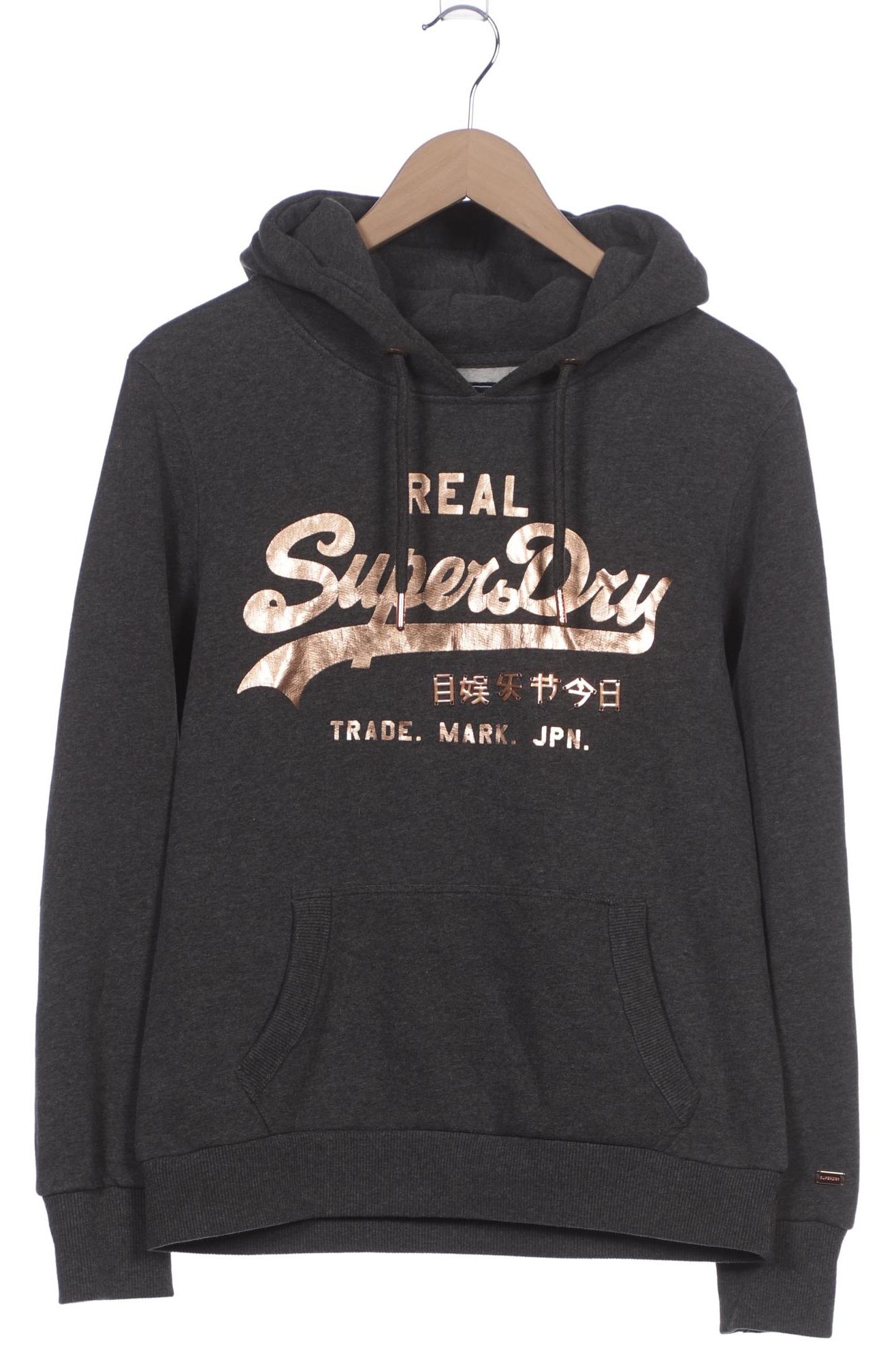 

Superdry Damen Kapuzenpullover, grau, Gr. 40