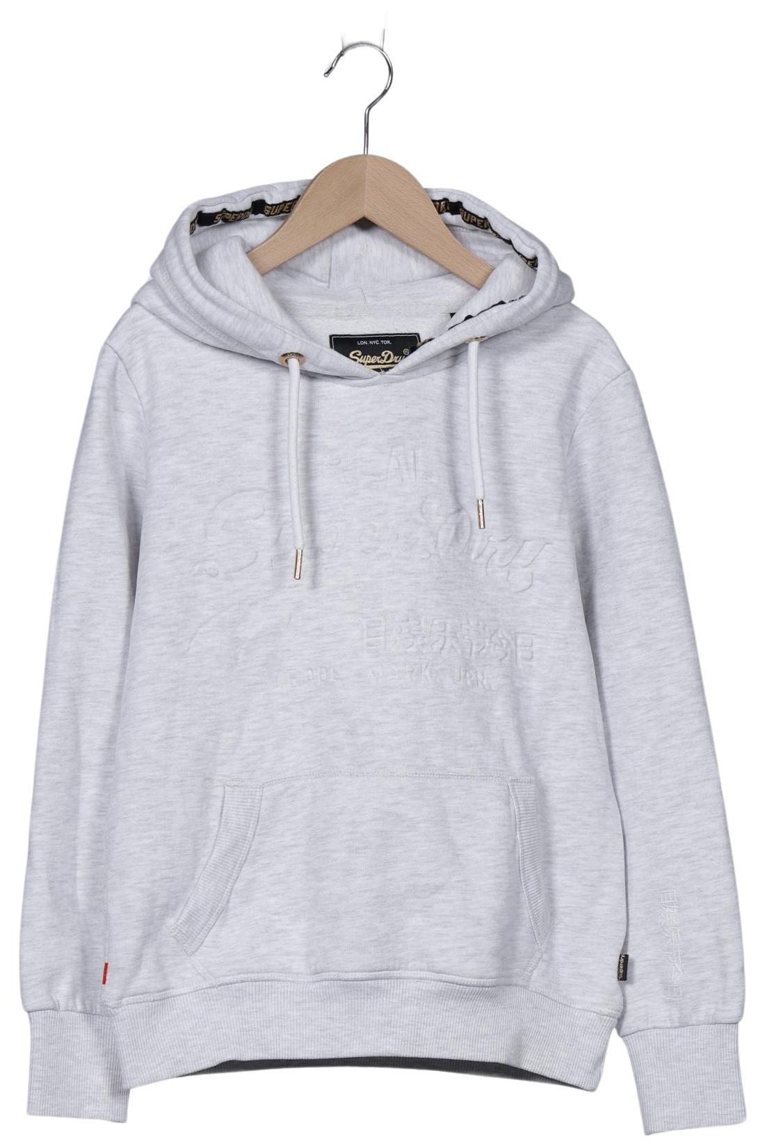 

Superdry Damen Kapuzenpullover, grau, Gr. 38