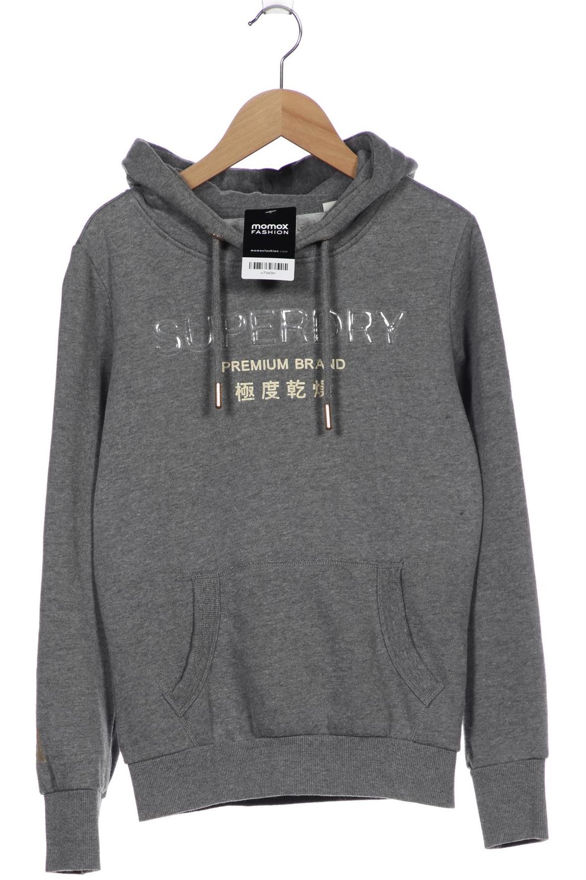 

Superdry Damen Kapuzenpullover, grau