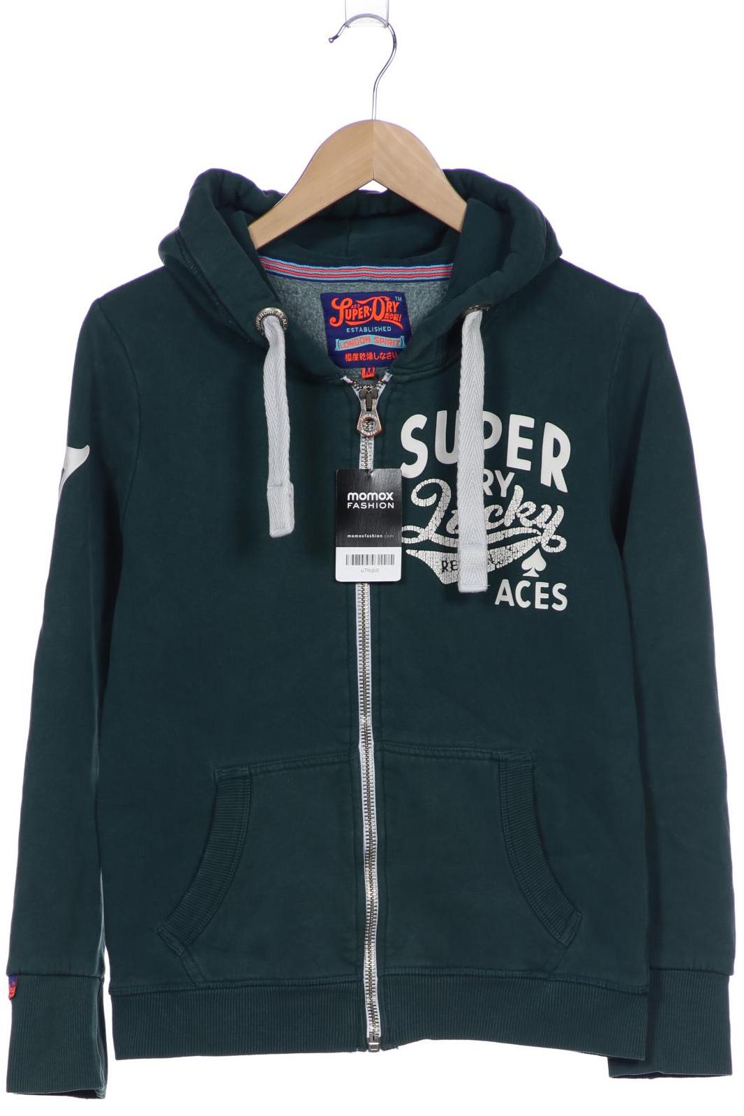 

Superdry Damen Kapuzenpullover, grün, Gr. 38