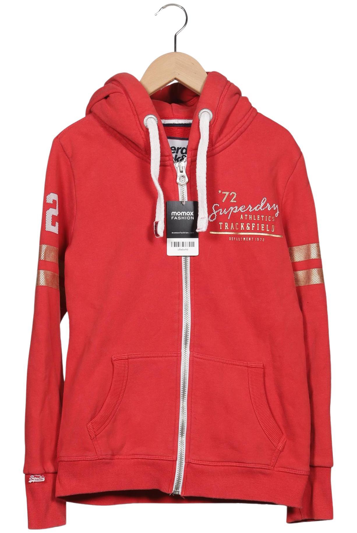 

Superdry Damen Kapuzenpullover, rot, Gr. 40
