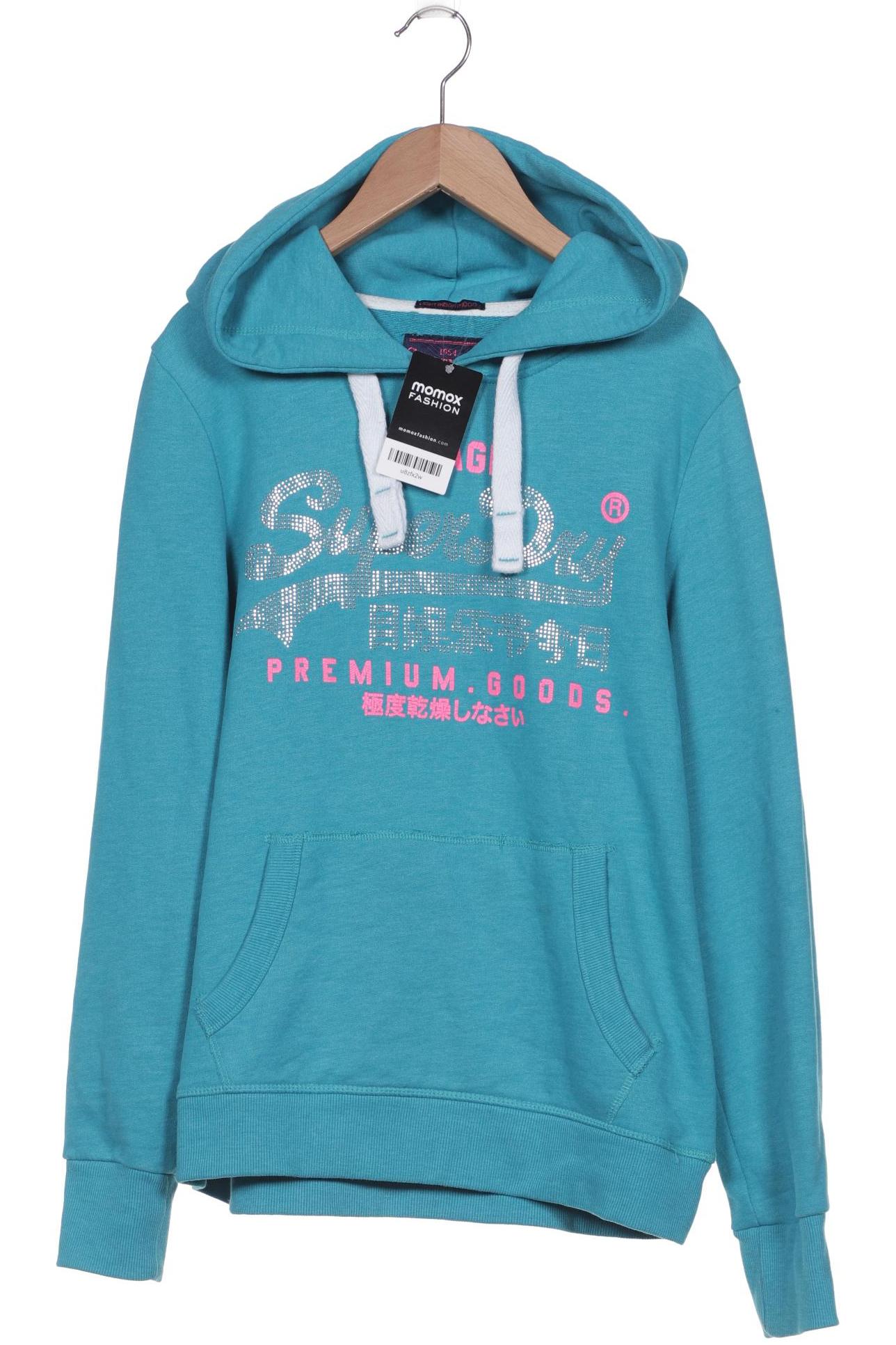 

Superdry Damen Kapuzenpullover, türkis