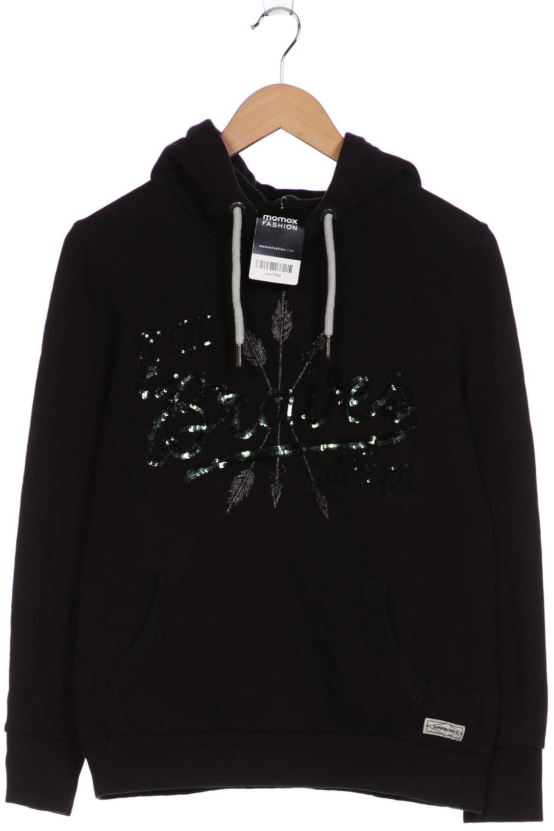 

Superdry Damen Kapuzenpullover, schwarz, Gr. 40