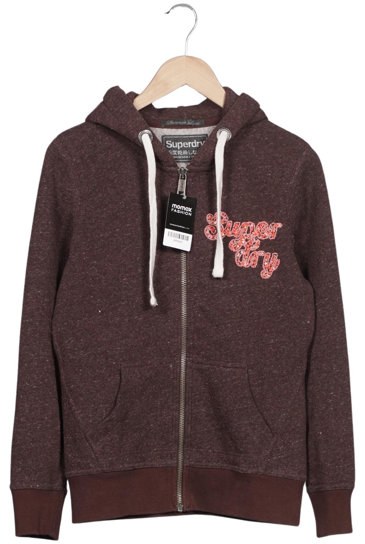 

Superdry Damen Kapuzenpullover, bordeaux, Gr. 42