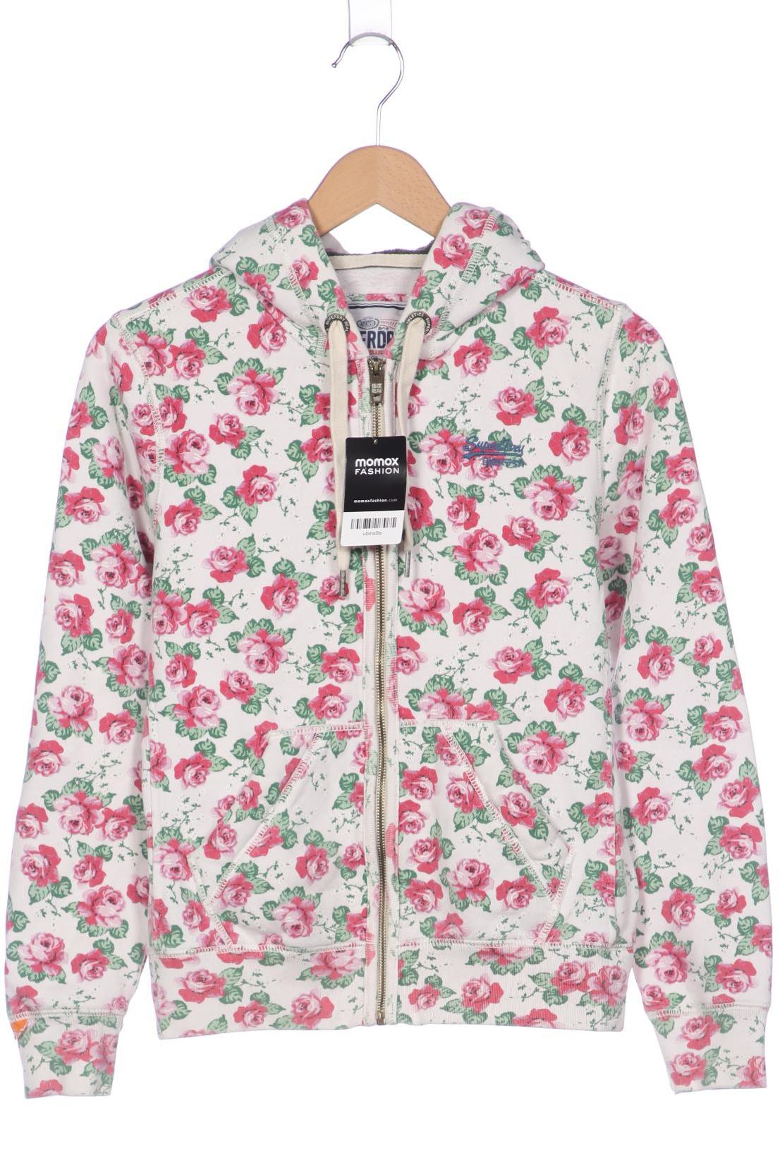 

Superdry Damen Kapuzenpullover, weiß, Gr. 38
