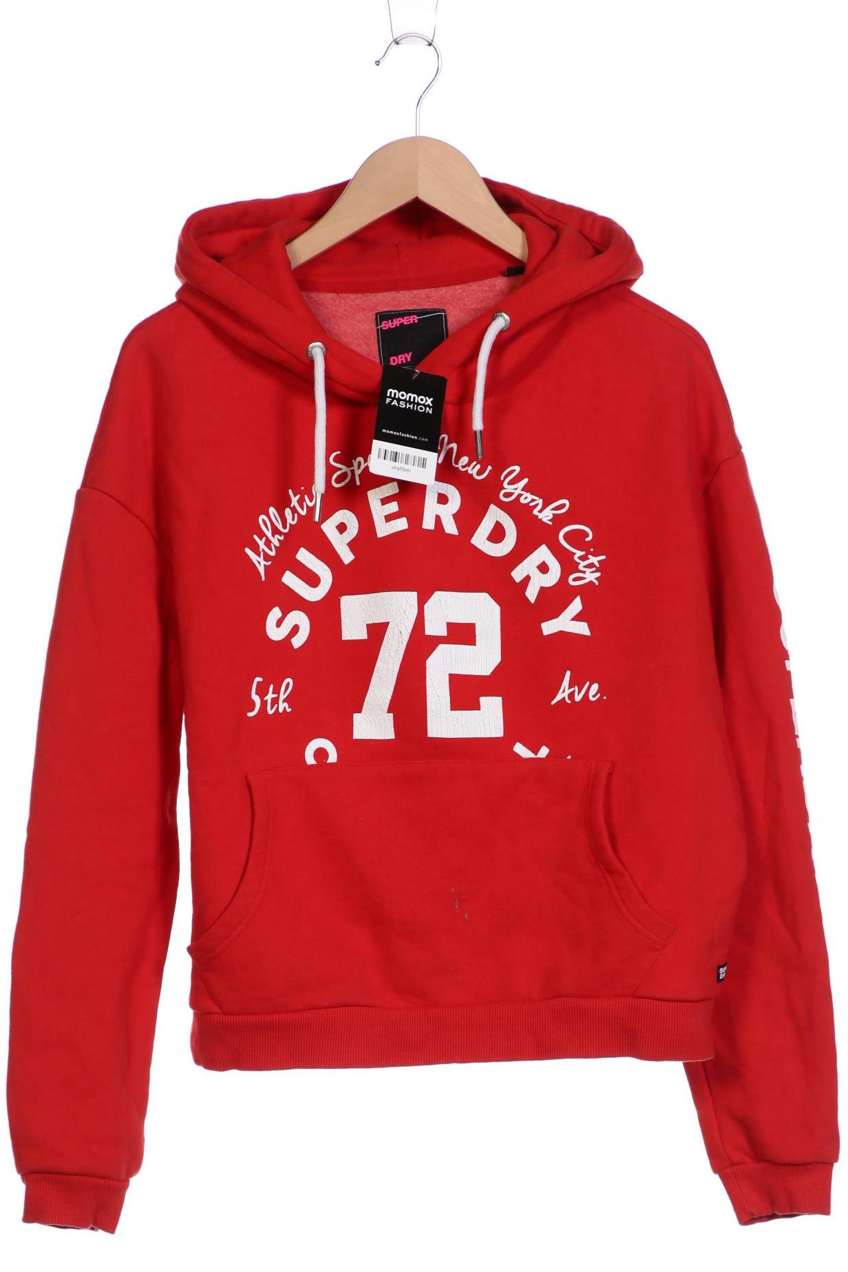 

Superdry Damen Kapuzenpullover, rot