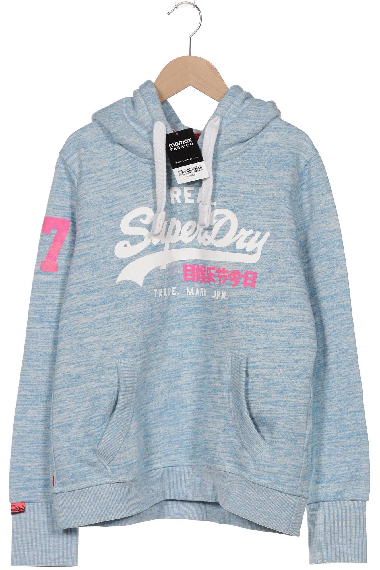 

Superdry Damen Kapuzenpullover, hellblau, Gr. 44