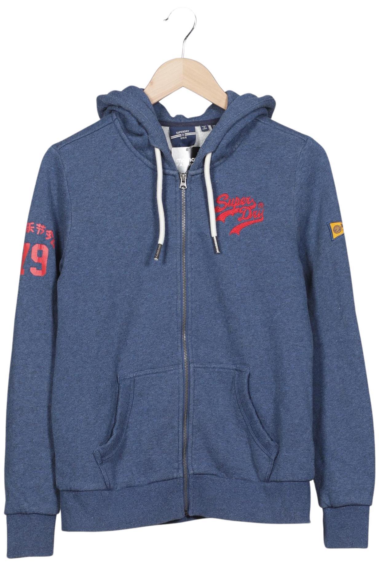 

Superdry Damen Kapuzenpullover, blau, Gr. 40