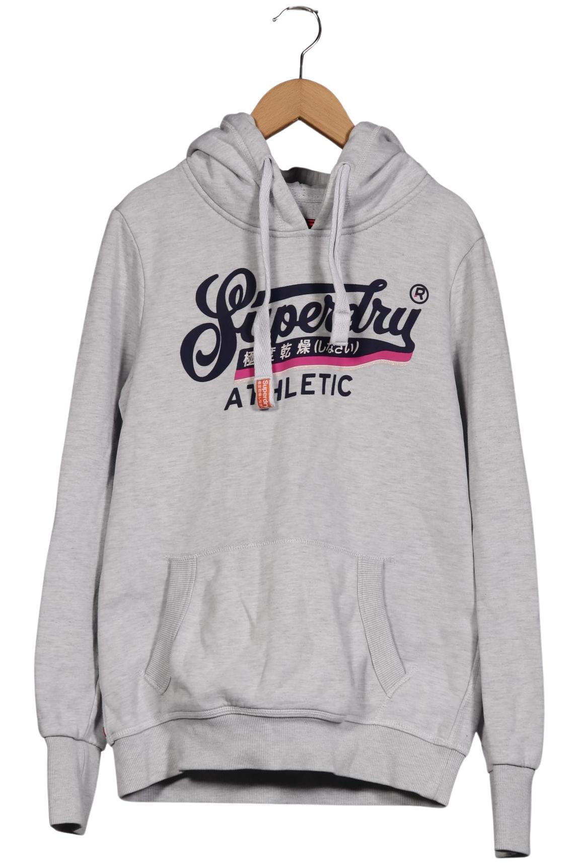 

Superdry Damen Kapuzenpullover, grau, Gr. 42