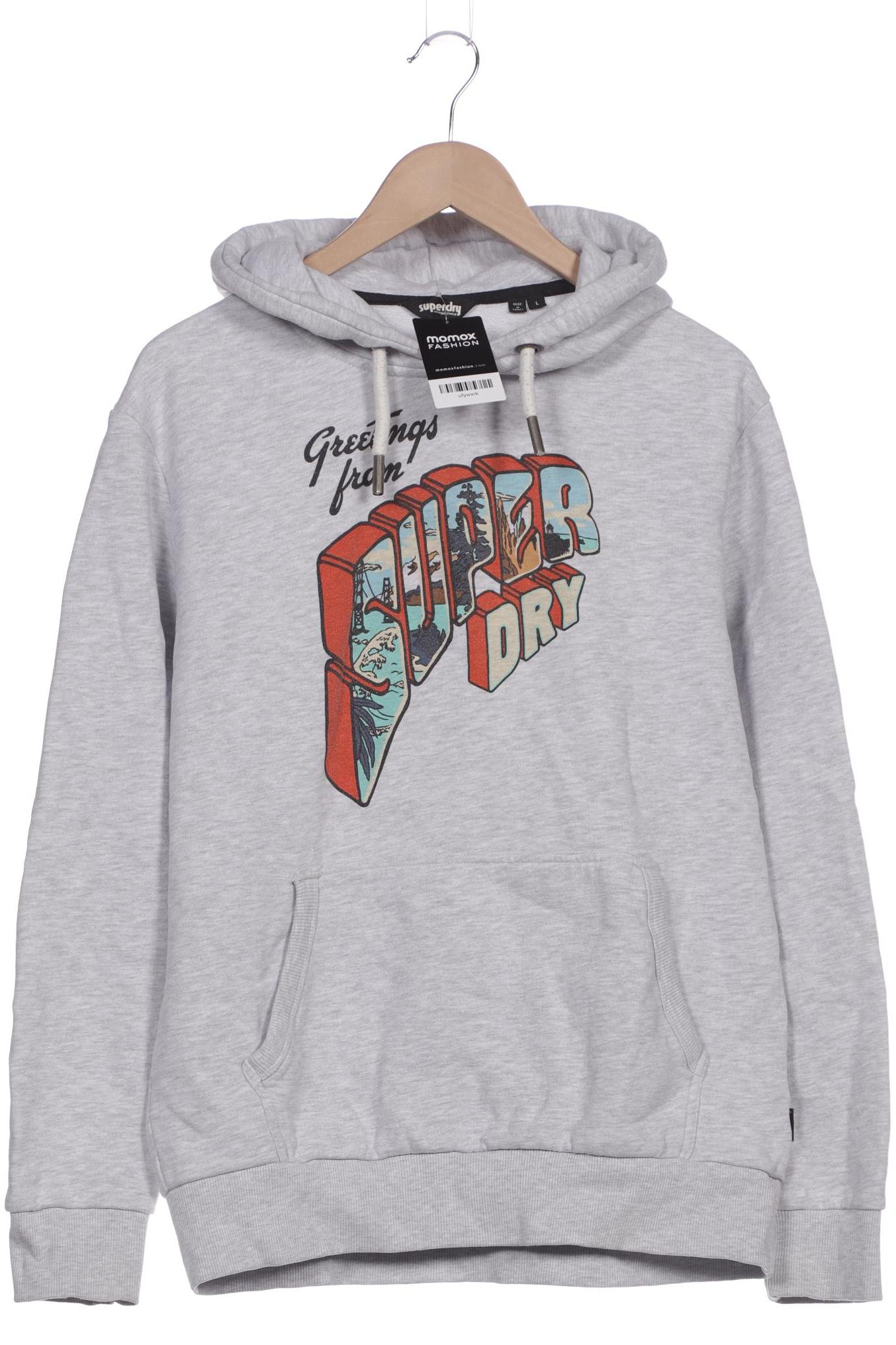 

Superdry Damen Kapuzenpullover, grau, Gr. 42