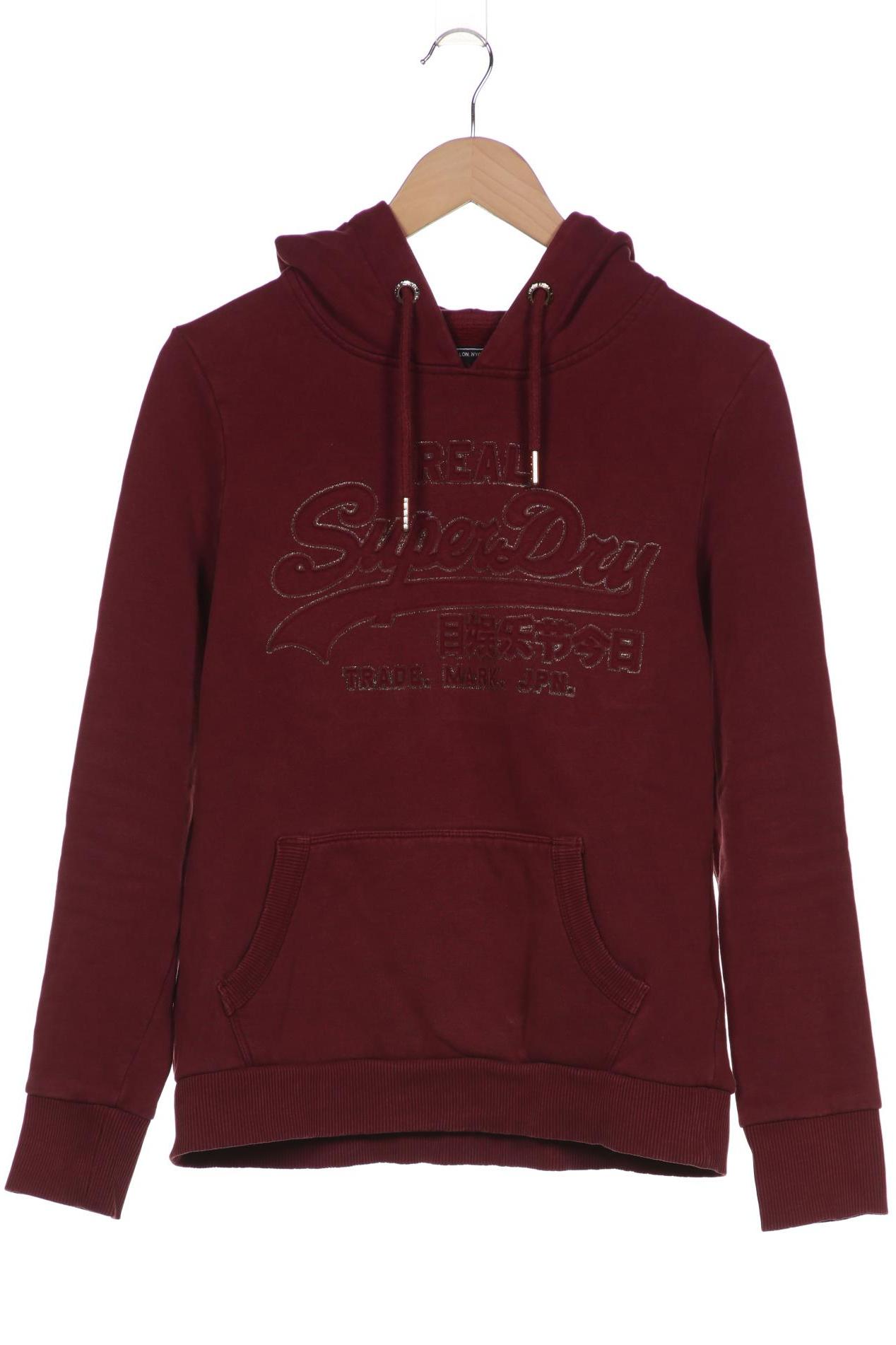 

Superdry Damen Kapuzenpullover, bordeaux, Gr. 40