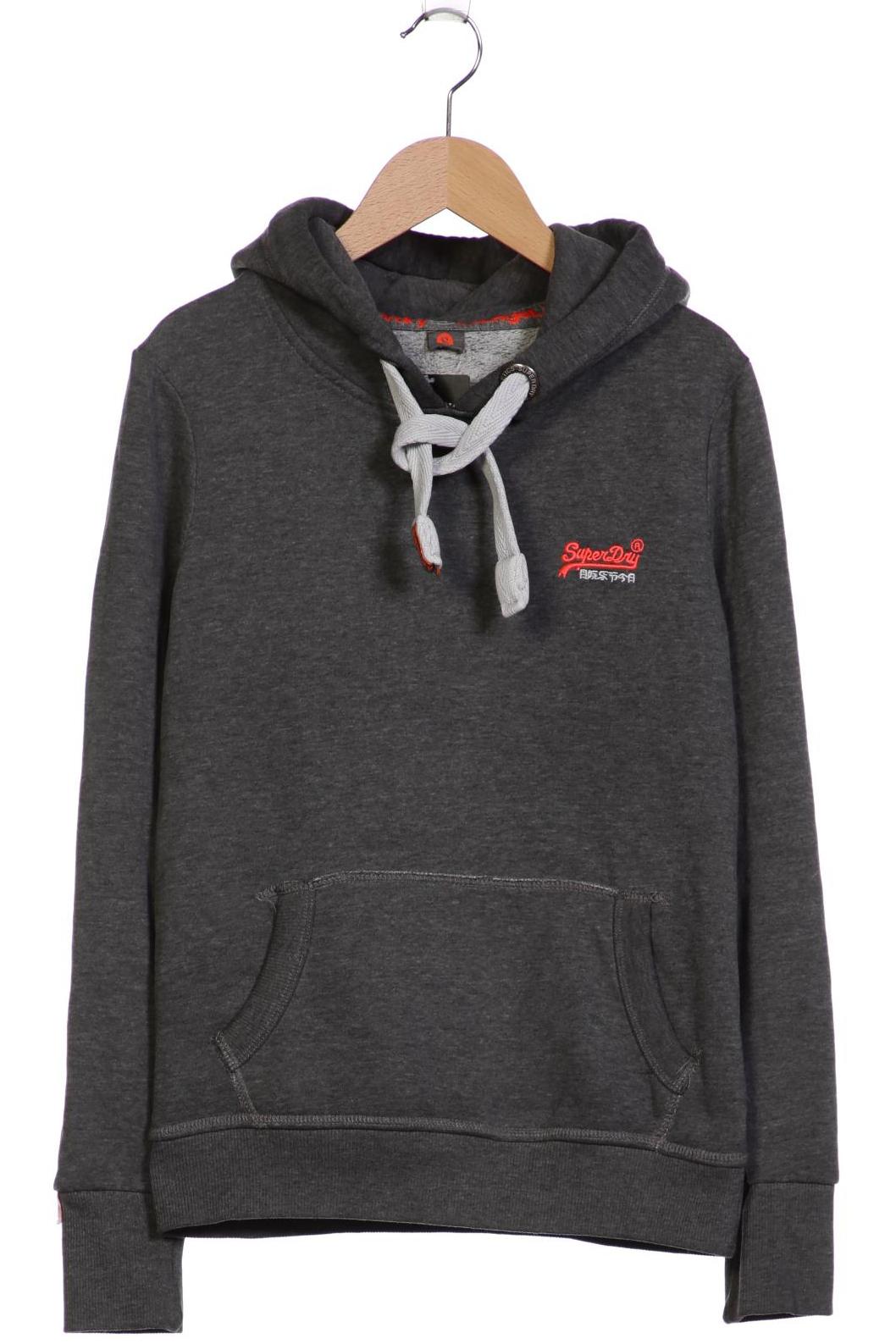 

Superdry Damen Kapuzenpullover, grau, Gr. 36