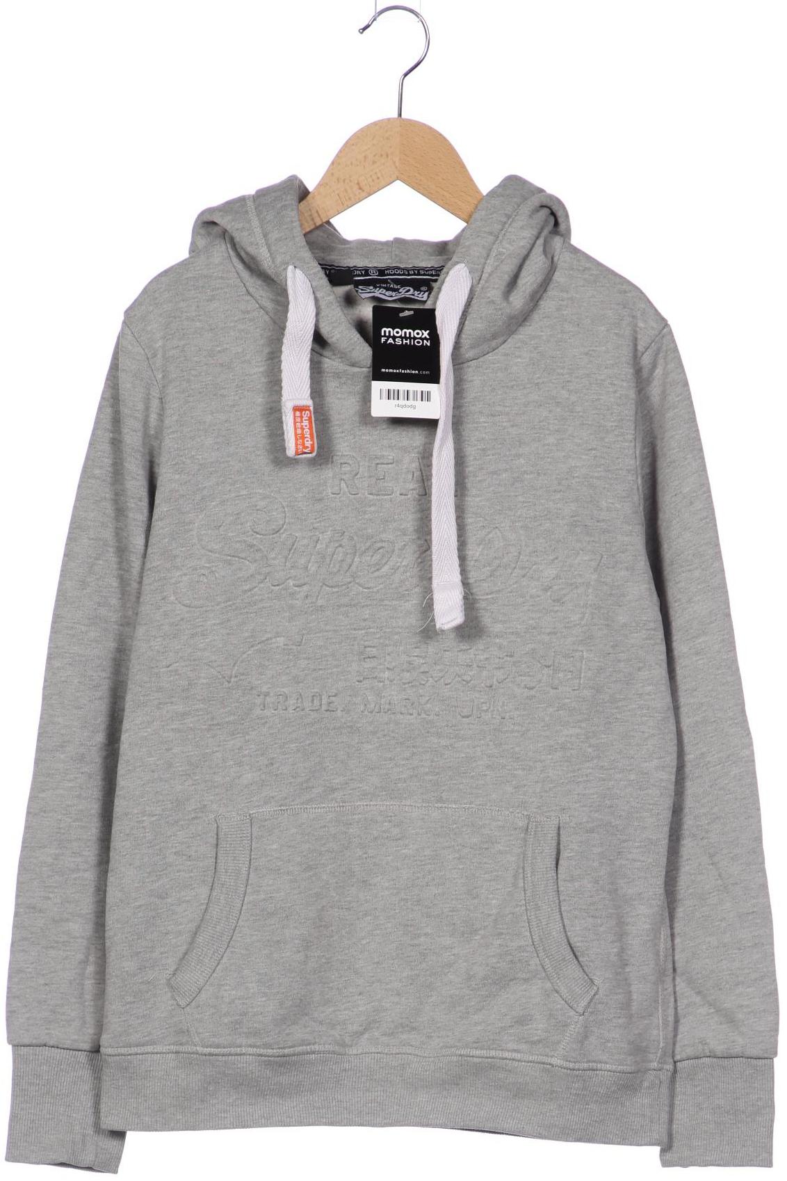 

Superdry Damen Kapuzenpullover, grau, Gr. 38