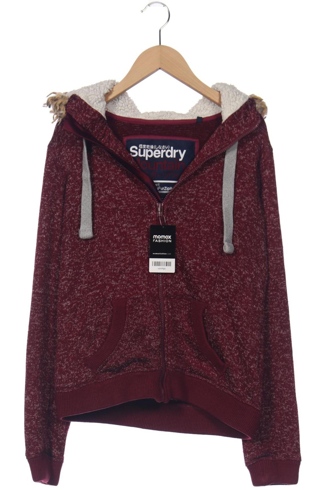 

Superdry Damen Kapuzenpullover, bordeaux